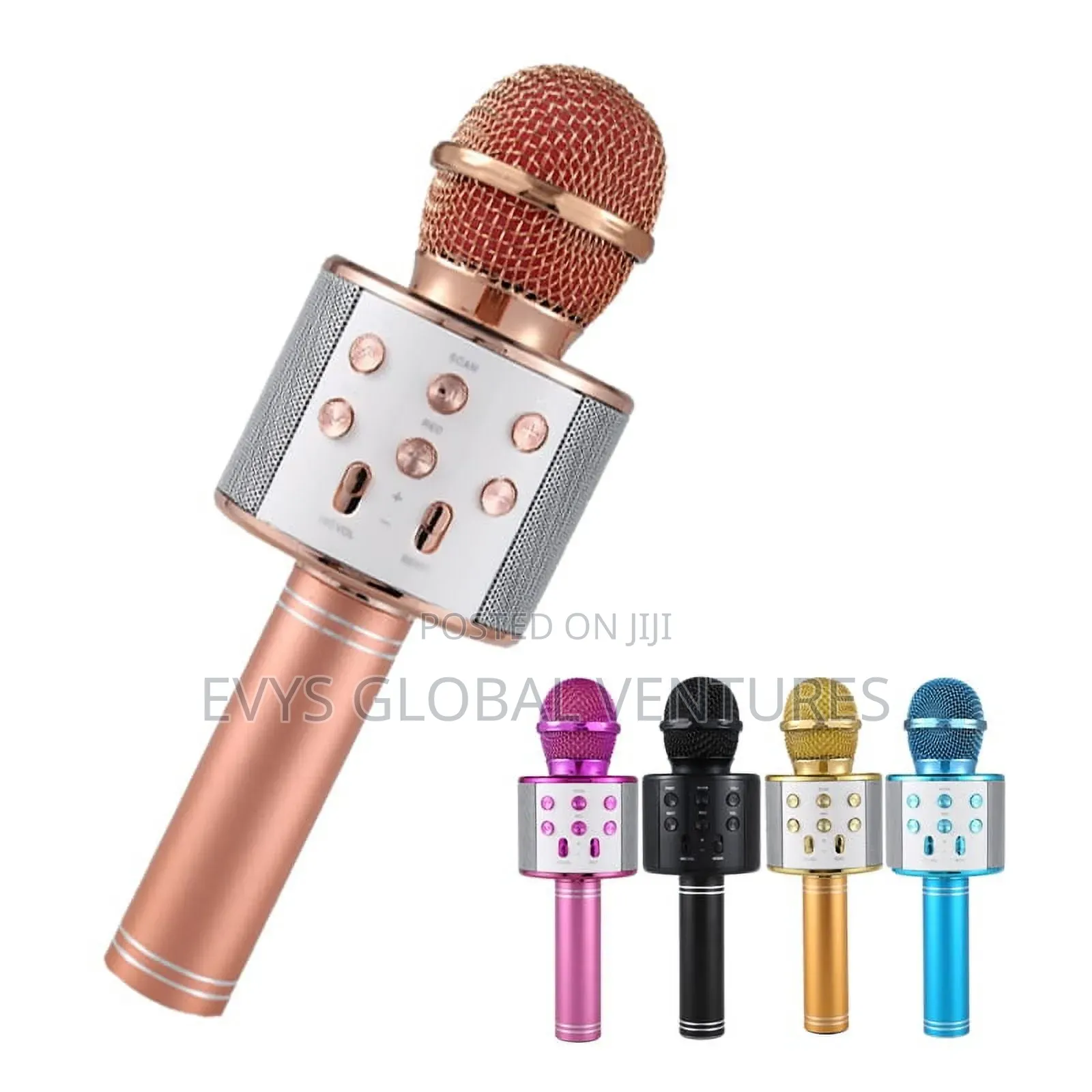 Handheld Karaoke Bluetooth Microphone