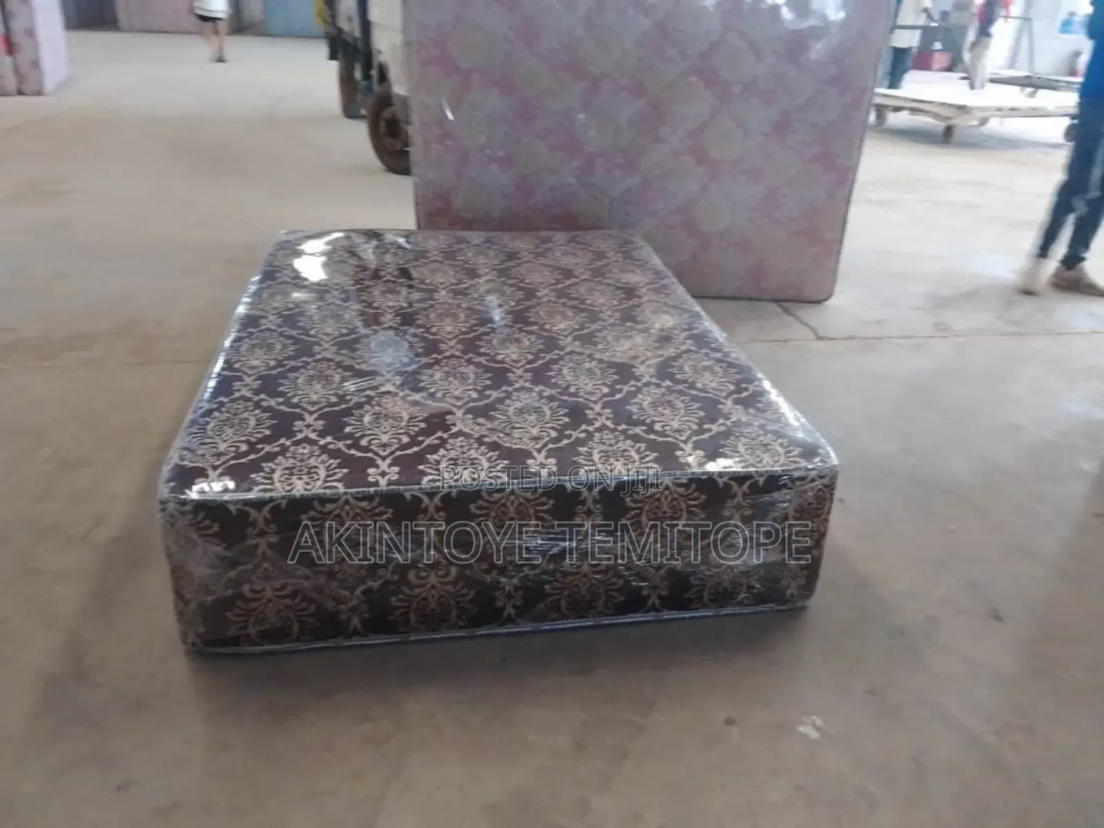 4.5by6ft by 14inches Semi Orthopedic Mattress