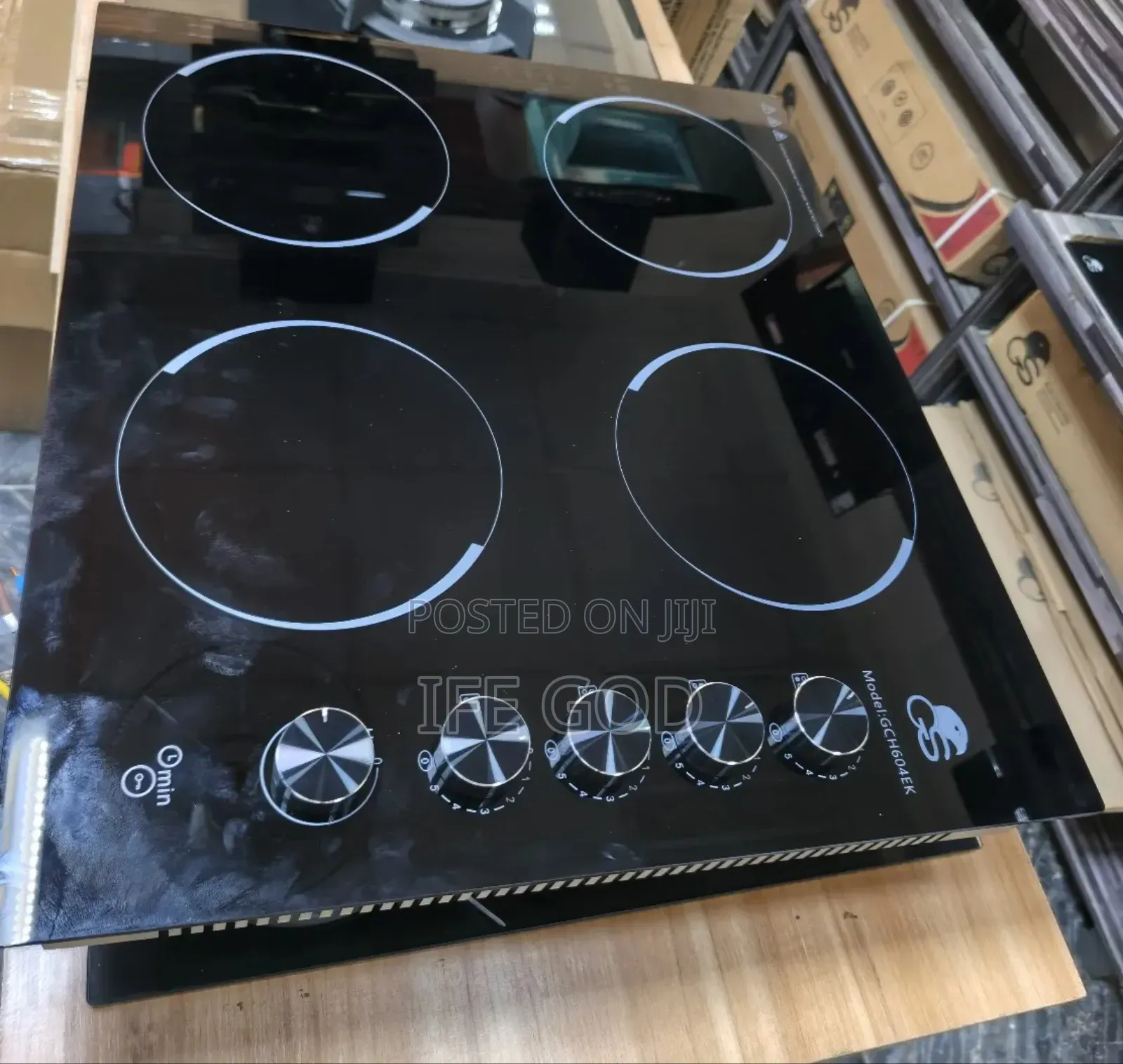 Original Gs New Model Built-in 4 Burners Electric Cooker Hob 60cm