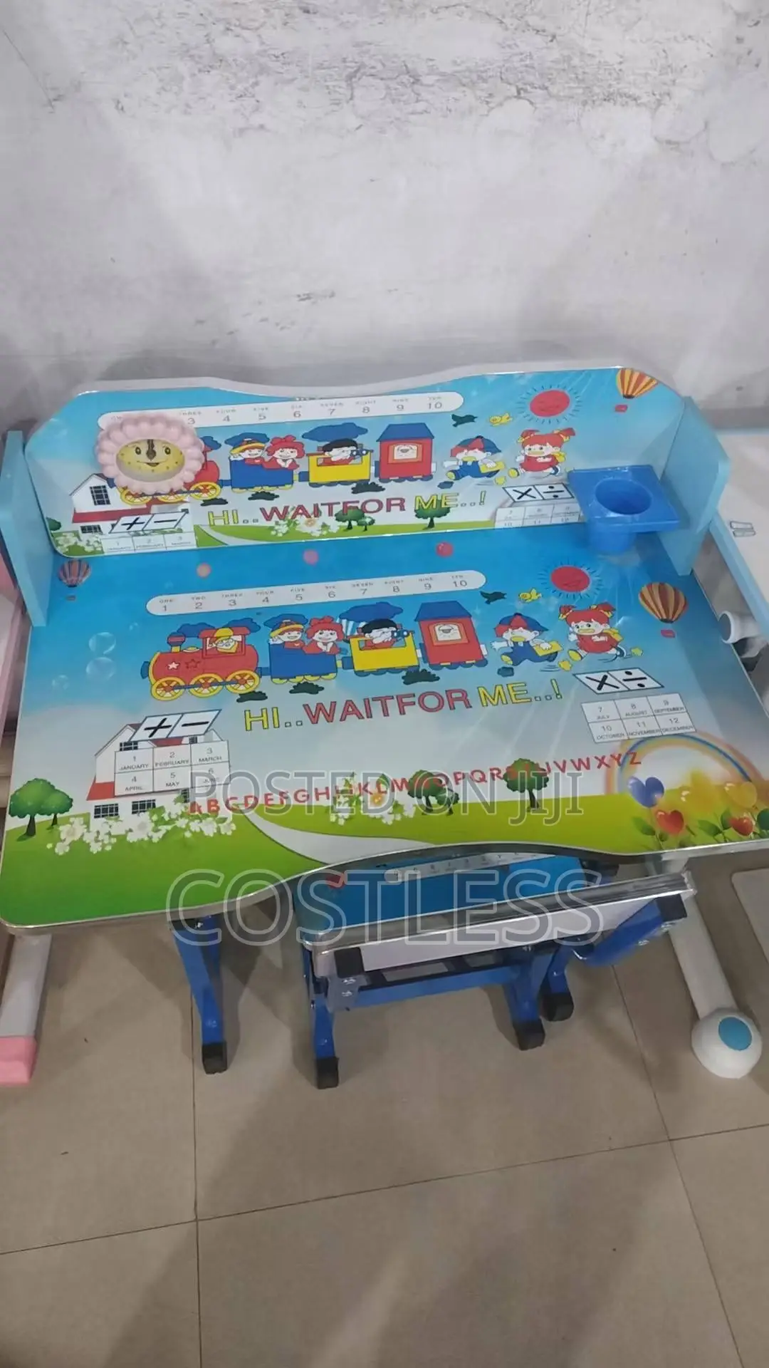 Children Kids Study Table Chair Set for Study