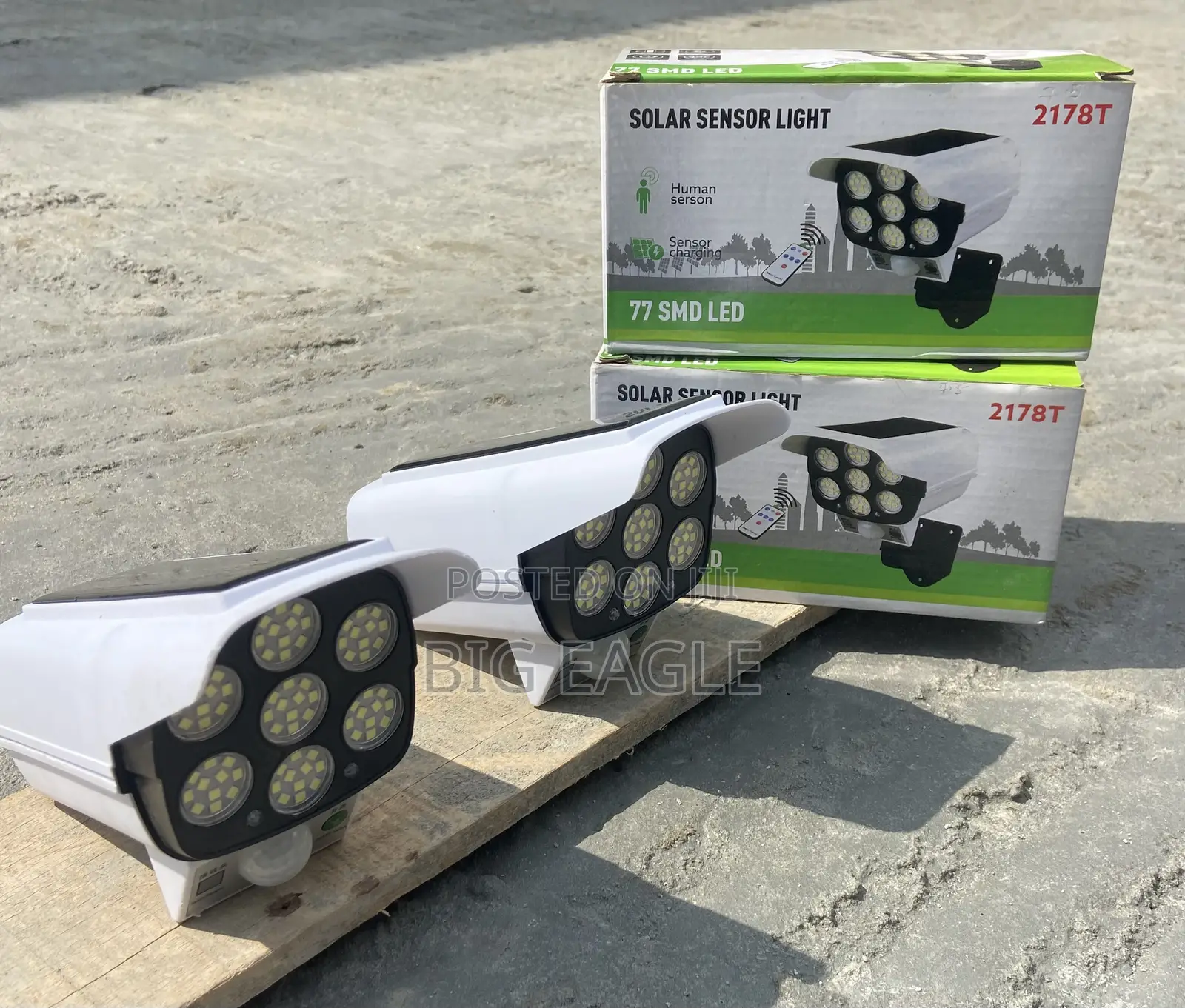 Ip65 77 Led Camera Solar Light Motion Sensor Outdoor Wall Lamp Rechar