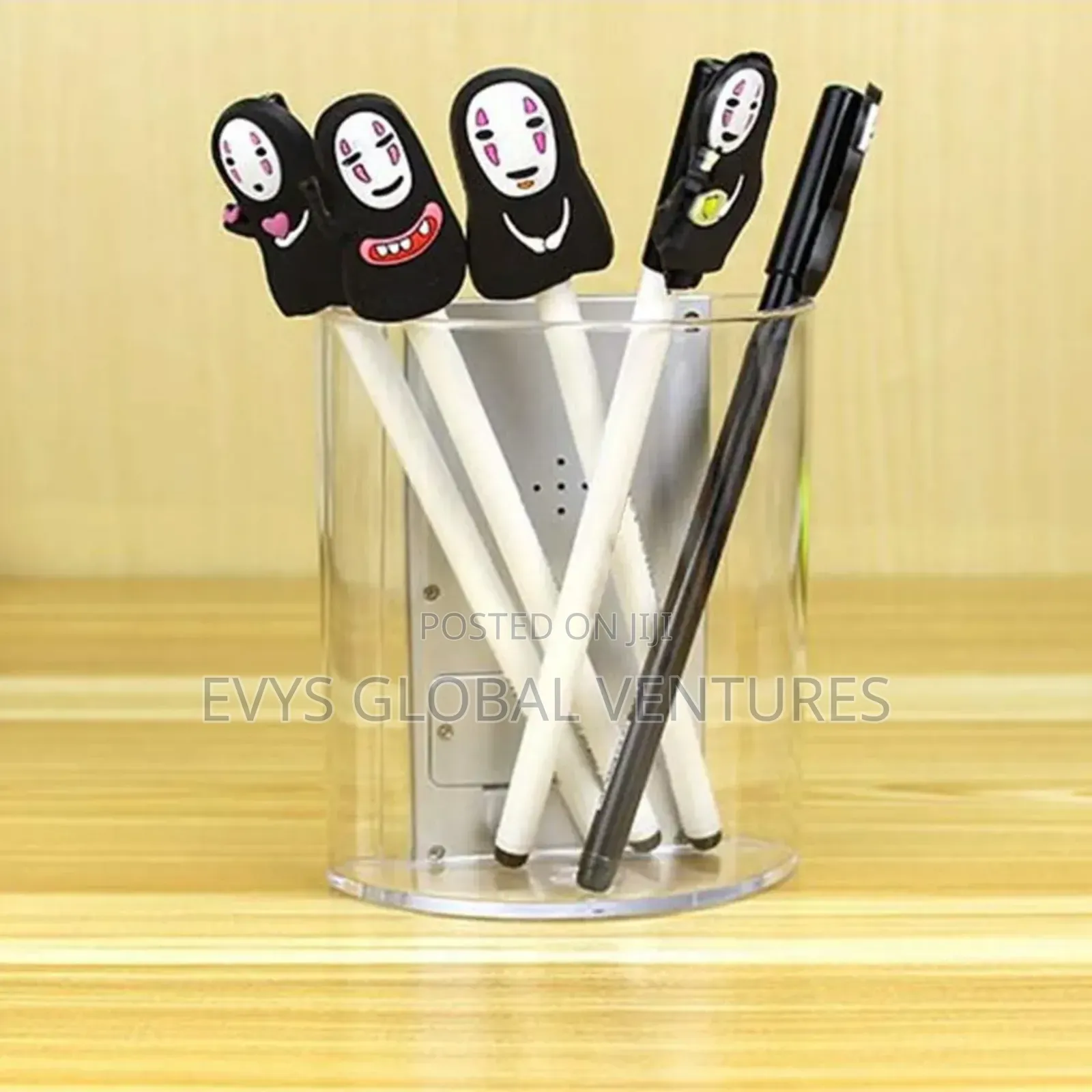 Pencil Holder Digital Desk Alarm Clock Pen Holder Calendar Timer