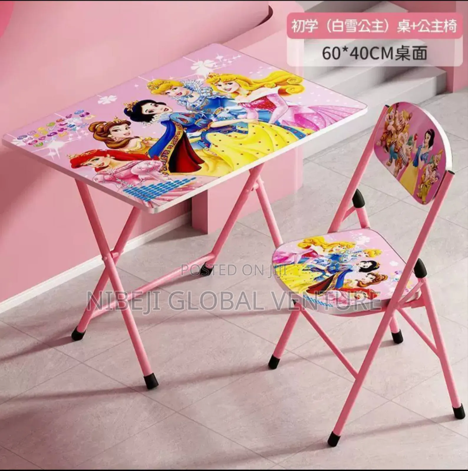Foldable Kid Table and Chairs