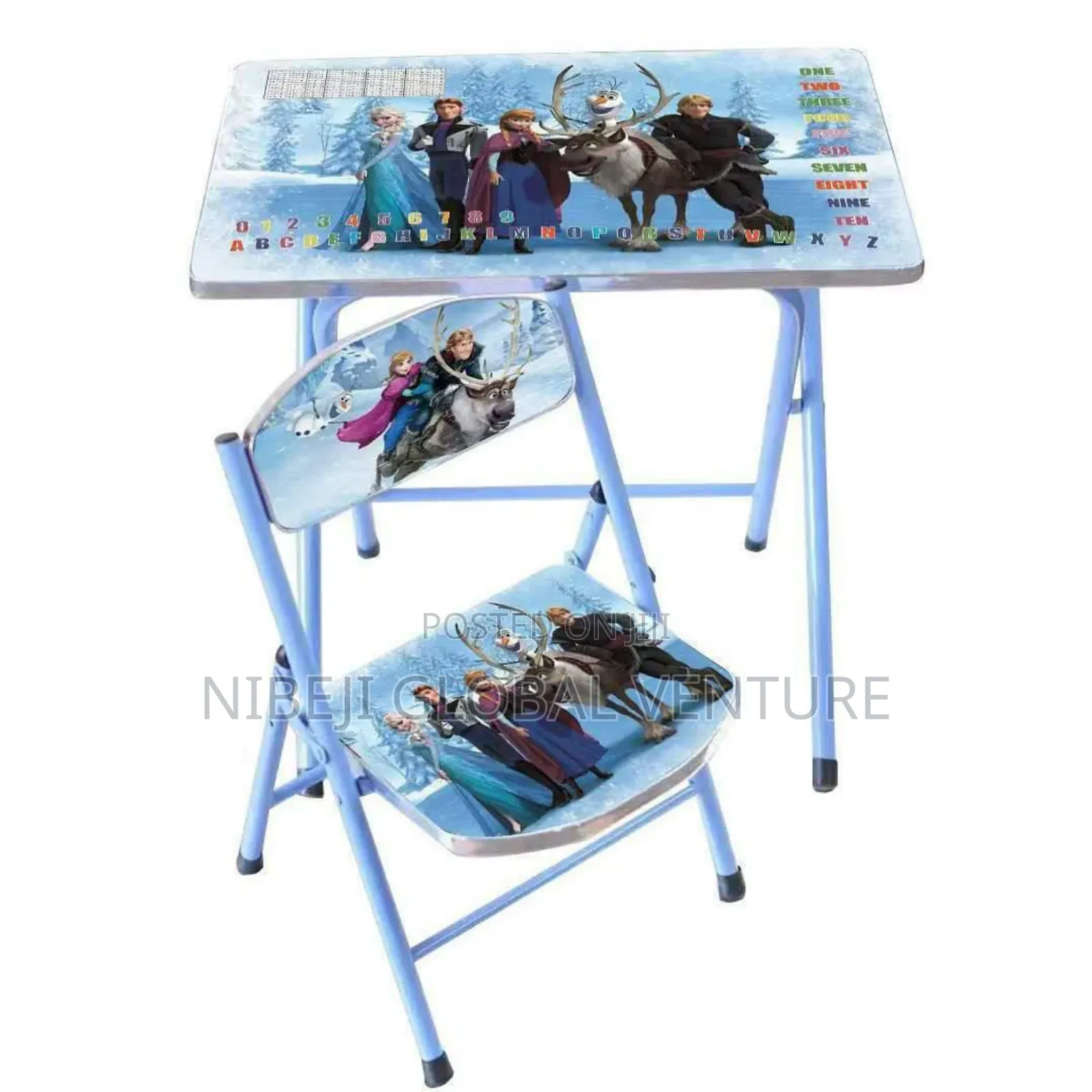 Foldable Kid Table and Chairs