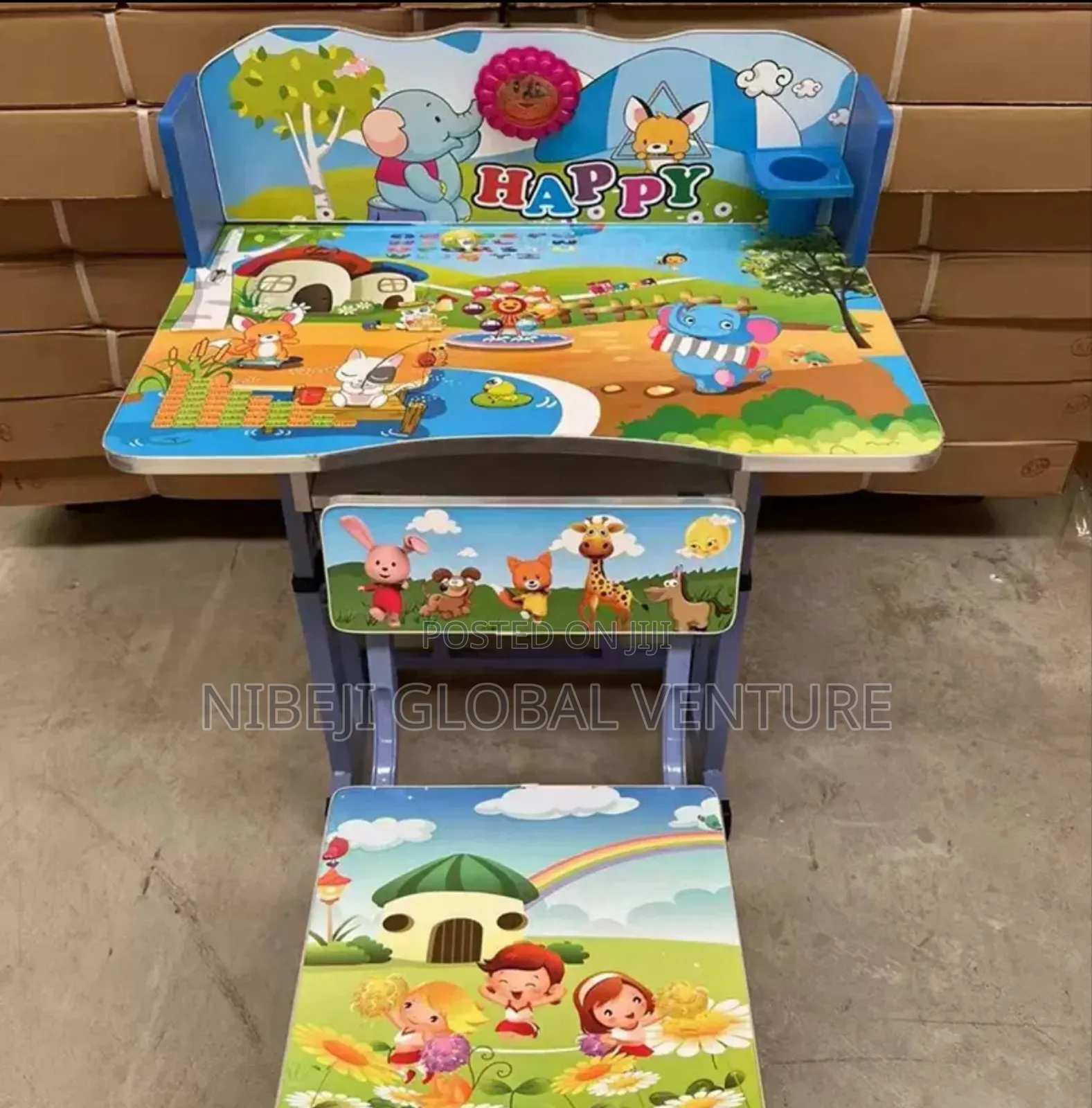 Children Kids Study Table Chair Set for Study