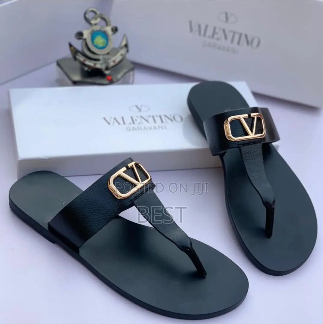 Men's Classic Luxury Leather Slippers