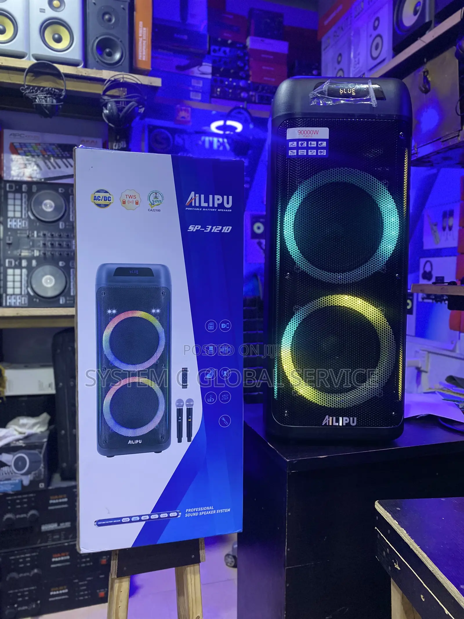 Ailipu Sp3121d Portable and Rechargeable Battery Speaker