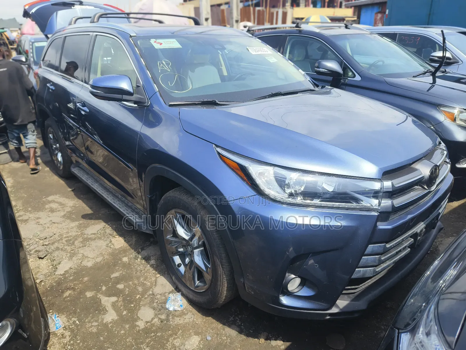 Toyota Highlander Limited 4x4 V6 (3.5L 6cyl 8A) 2018 Blue