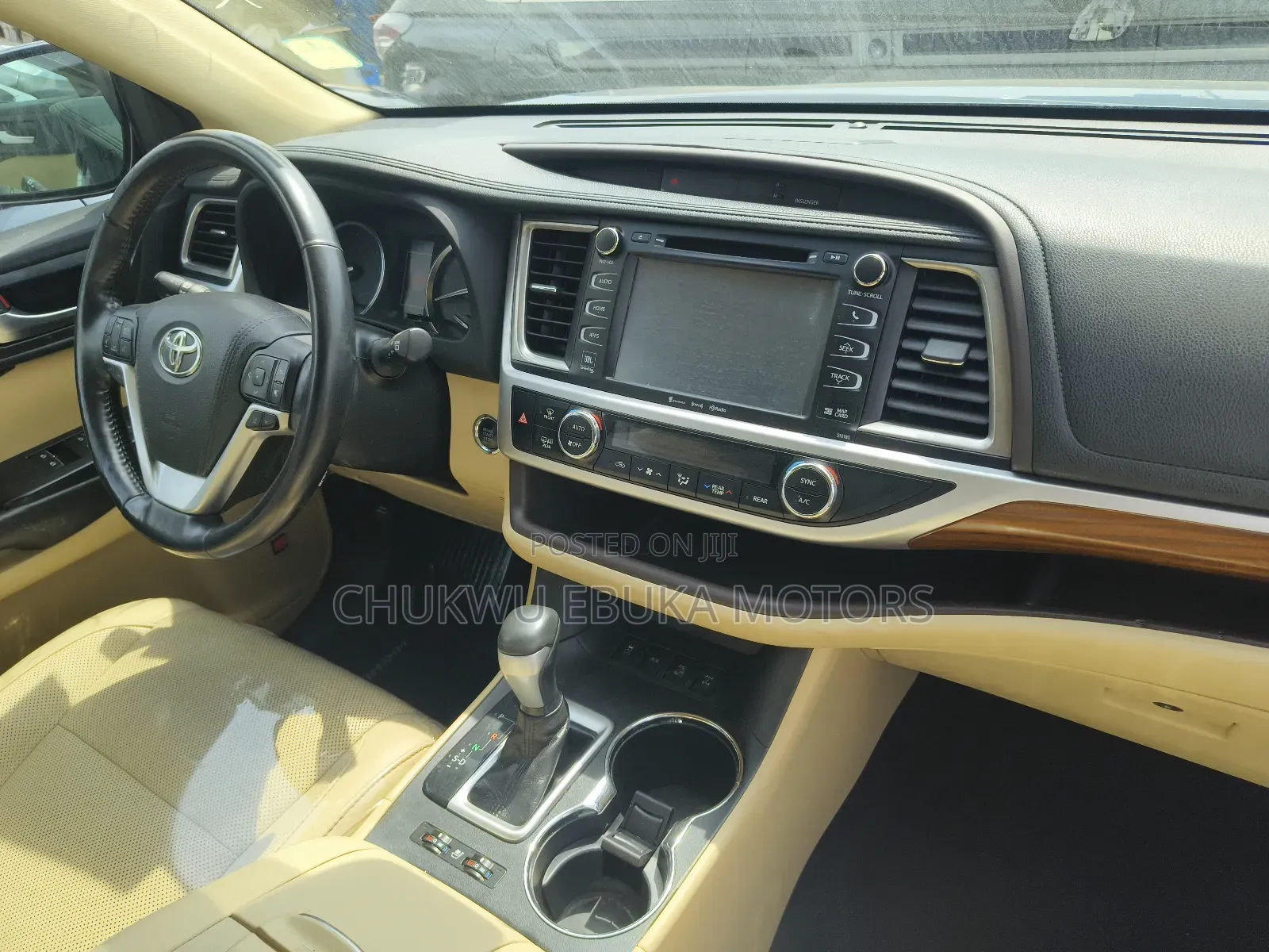 Toyota Highlander Limited 4x4 V6 (3.5L 6cyl 8A) 2018 Blue