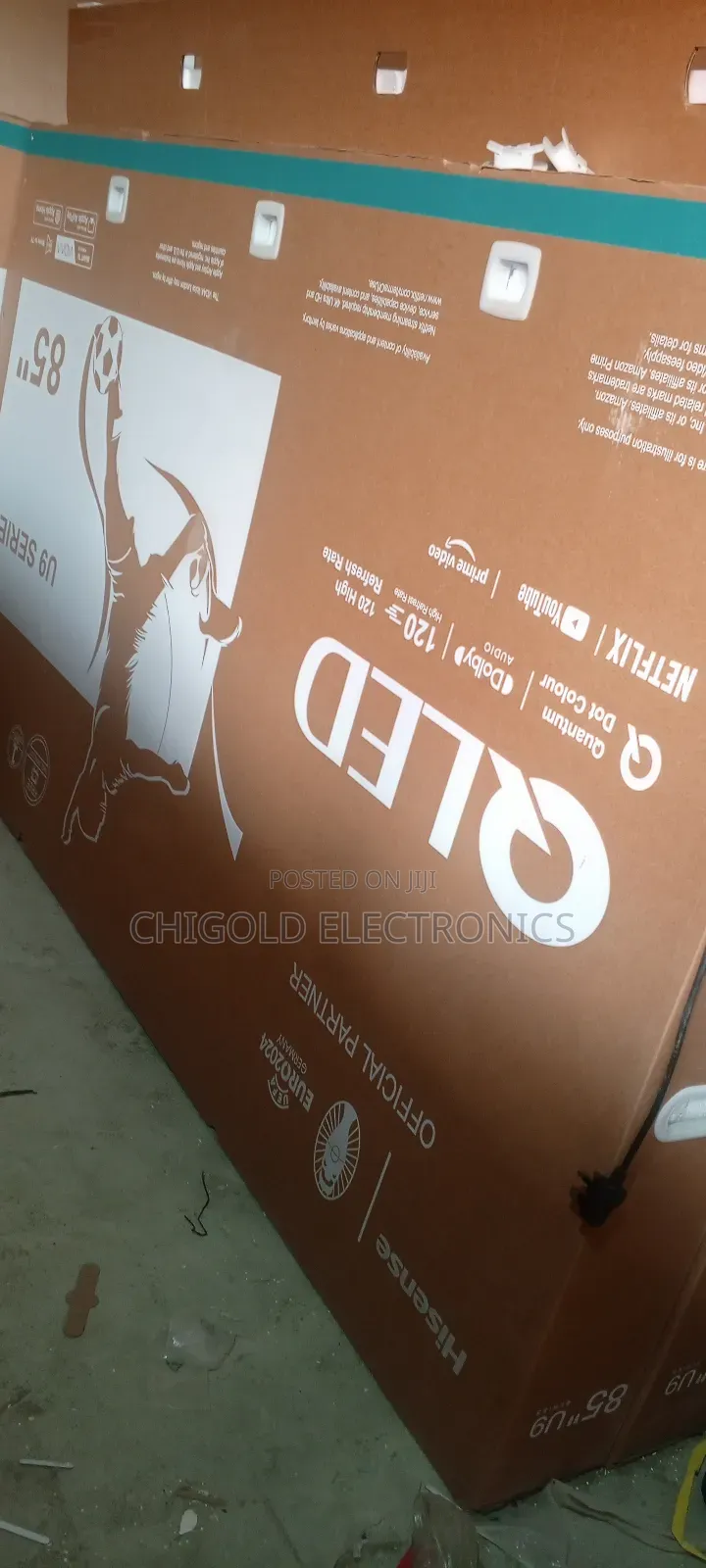 Original Hisense Tv Smart Television 85 Inches Qled