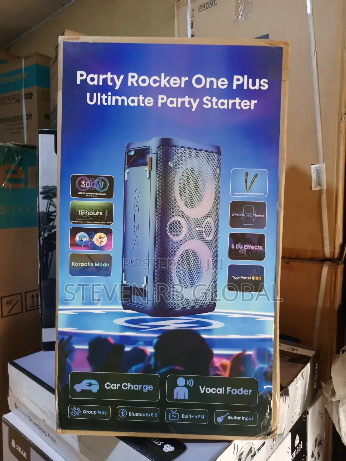 Hisense 300w Rechargeable Bluetooth Party Rocker Speaker His Aud 110hp