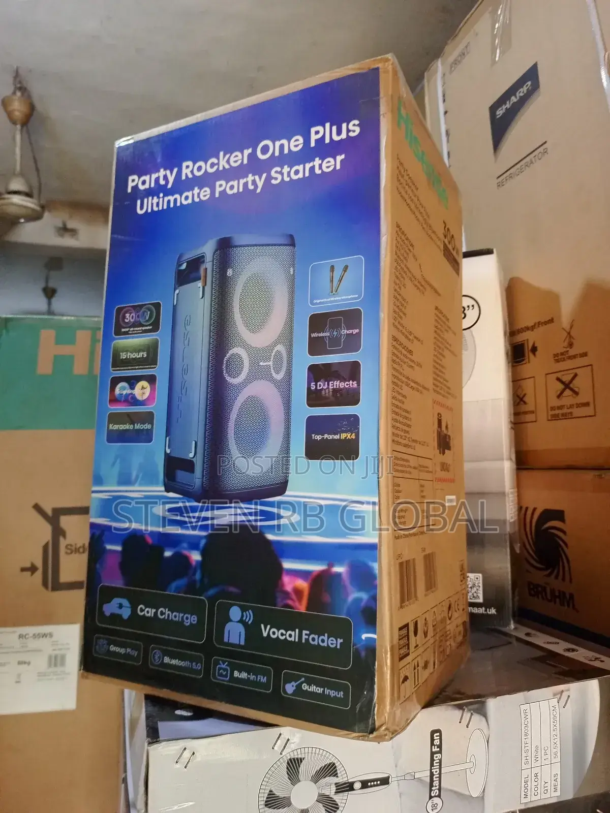 Hisense 300w Rechargeable Bluetooth Party Rocker Speaker His Aud 110hp