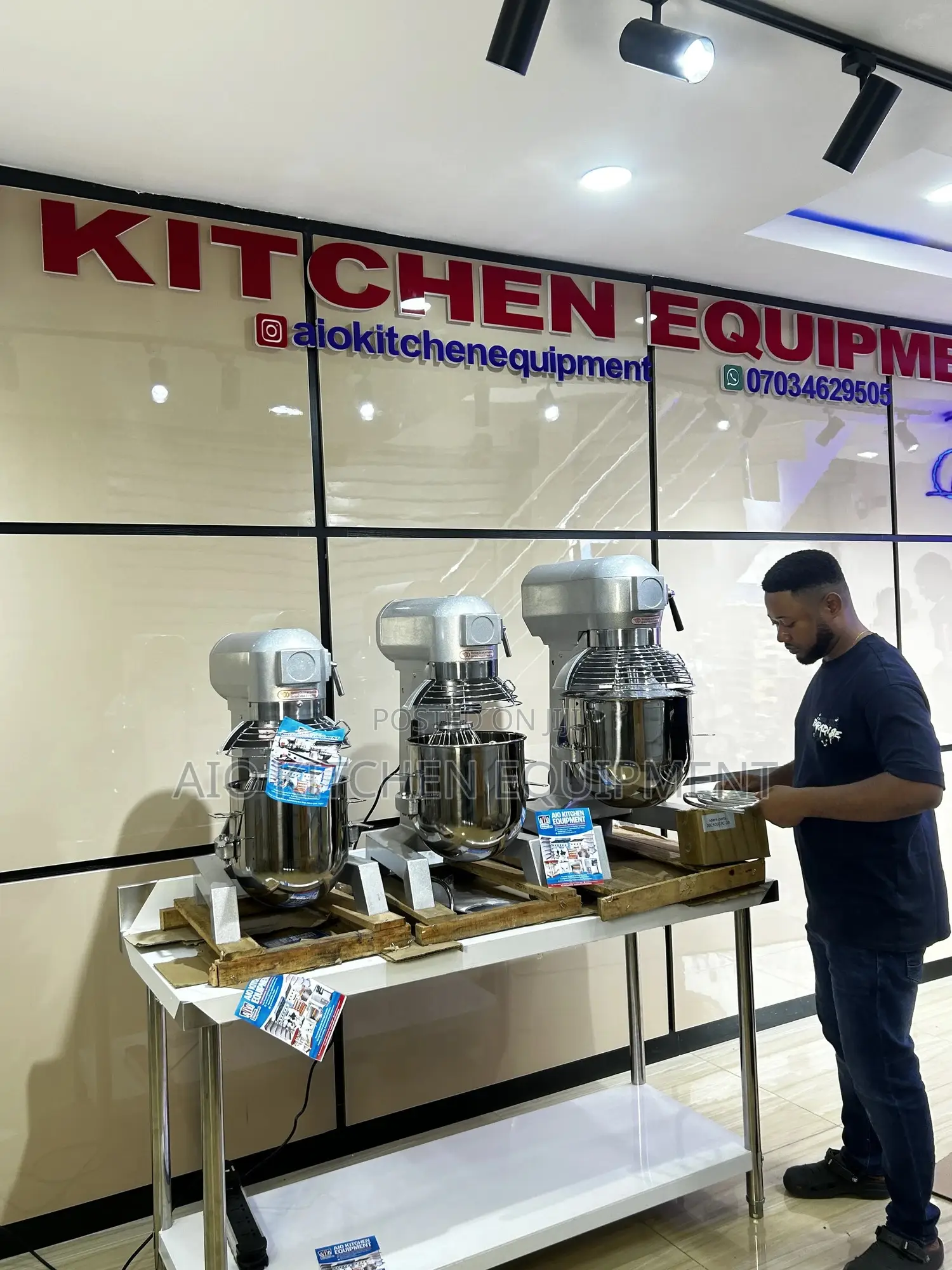 Food Mixer, Cake Mixer, 20litre , Standing