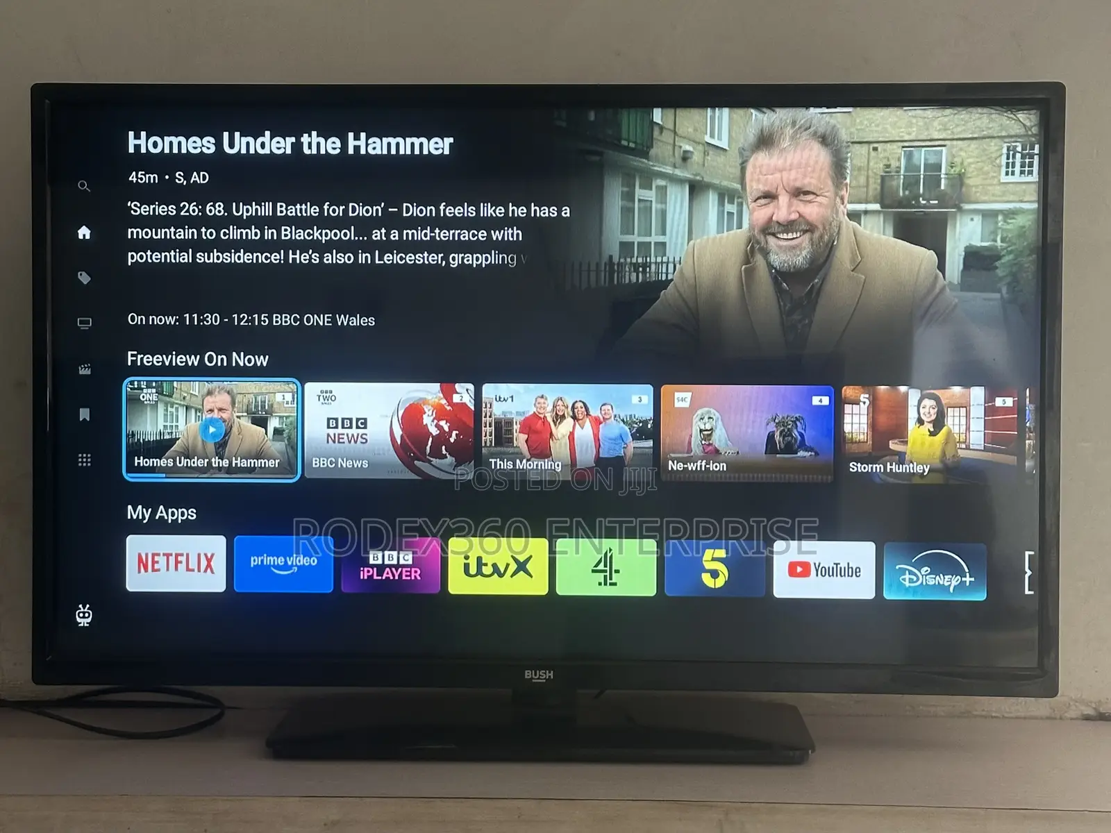 32-inch Uk Used Bush Smart Tv For Sale