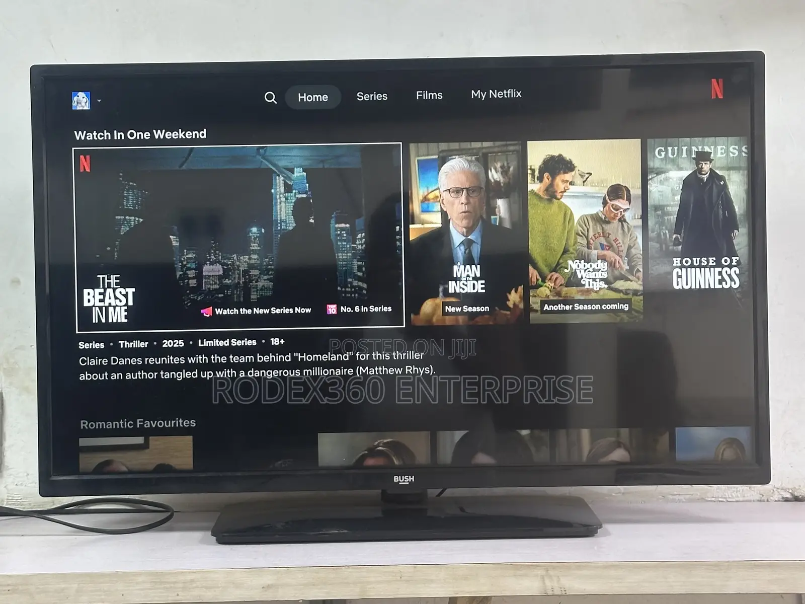32-inch Uk Used Bush Smart Tv For Sale