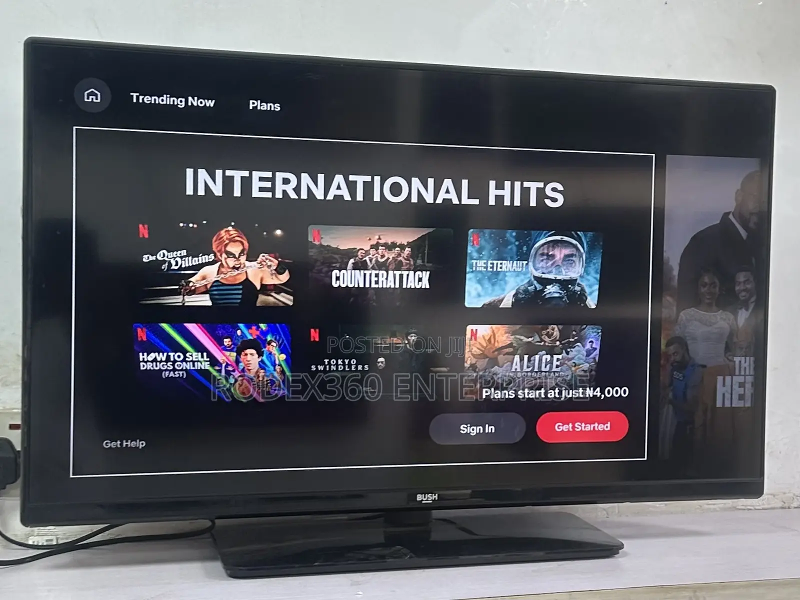 Very Neat 32 Inch Uk Used Bush Smart Tv For Sale