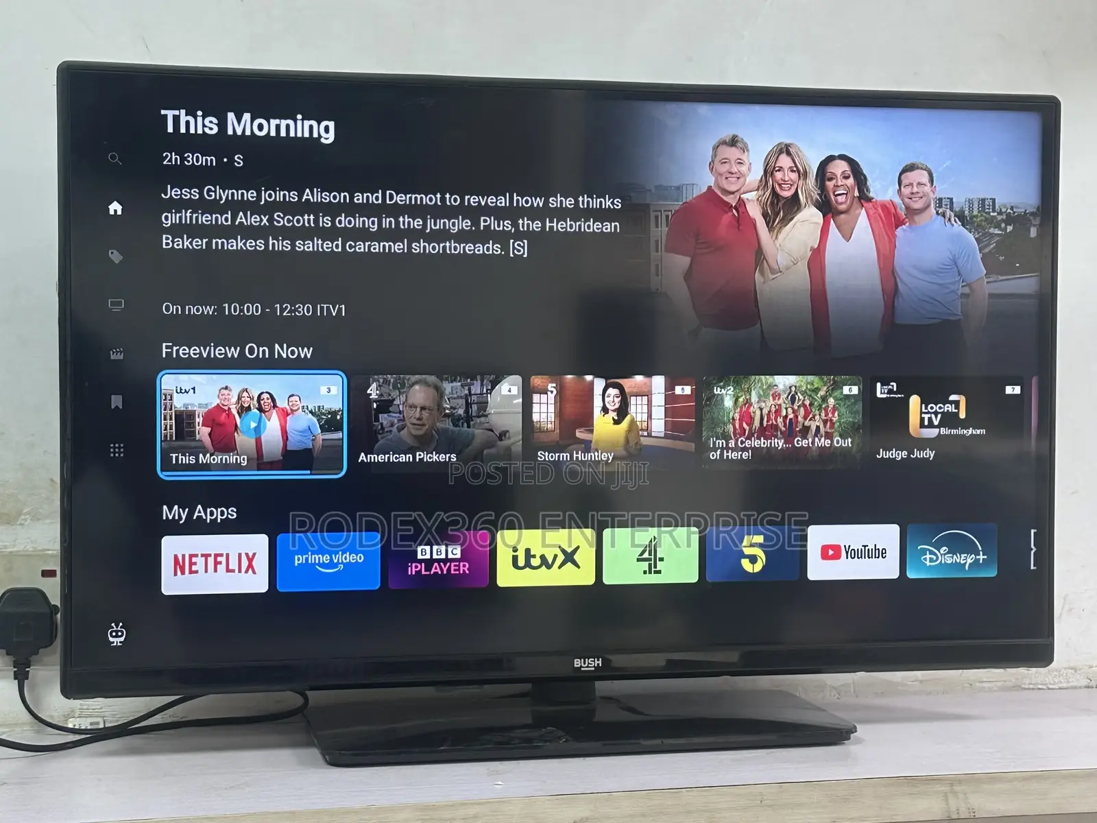 Very Neat 32 Inch Uk Used Bush Smart Tv For Sale