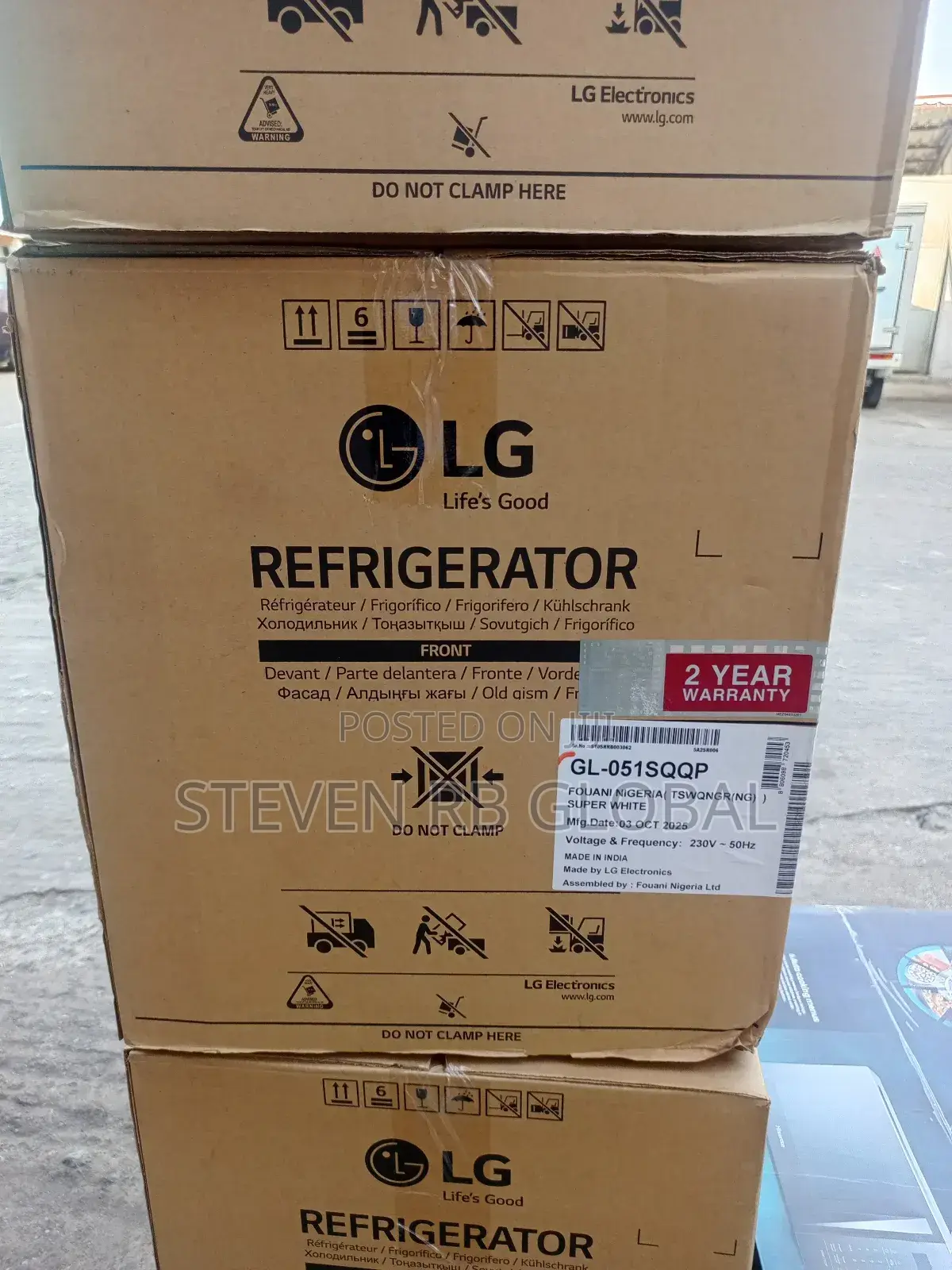 Lg 48l Single Door Refrigerator With Freezer Compartment | Gl-051sqqp