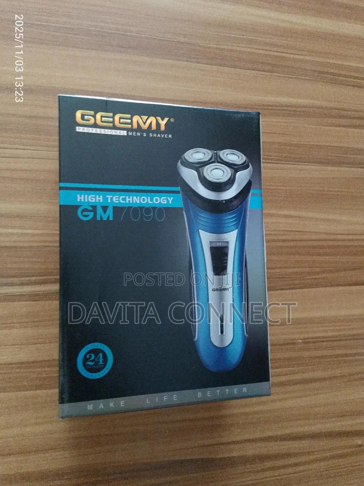 Geemy Gm-7090 High-Tech Men’S Rechargeable Shaver