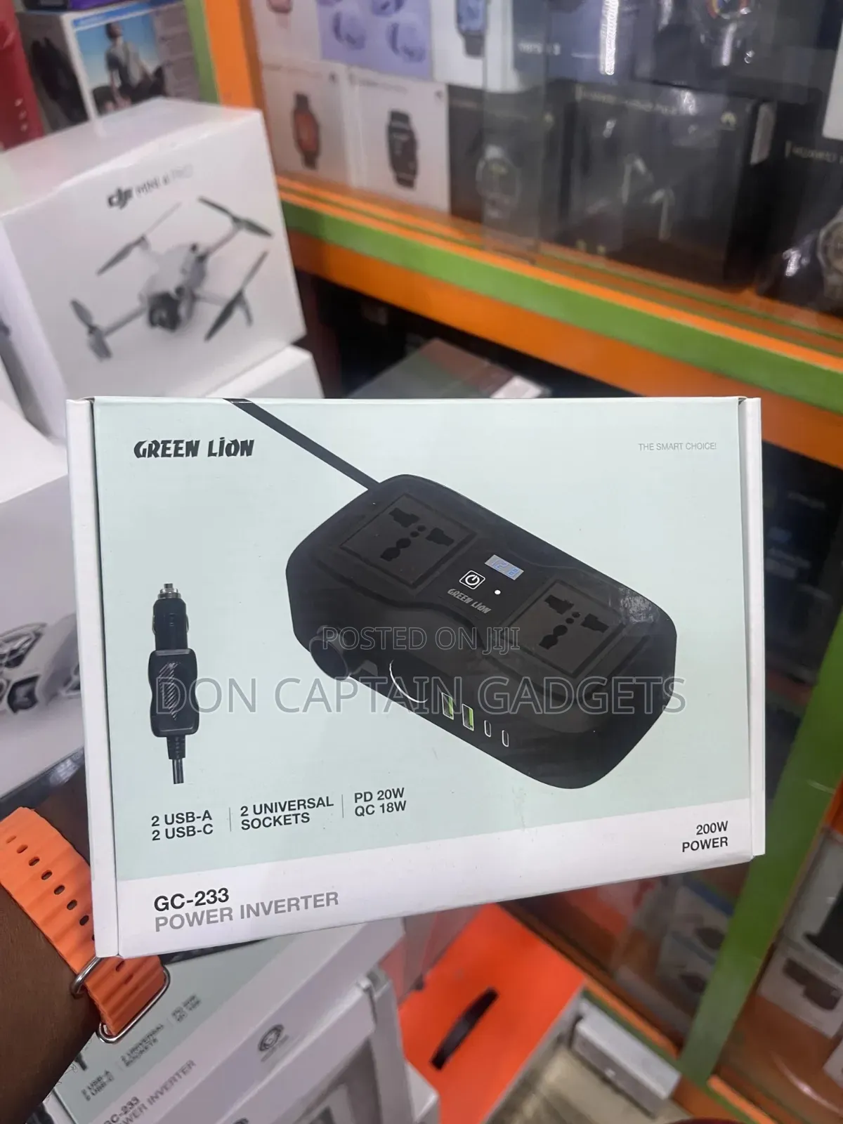 Green Lion Power Inverter 200w Gc-233