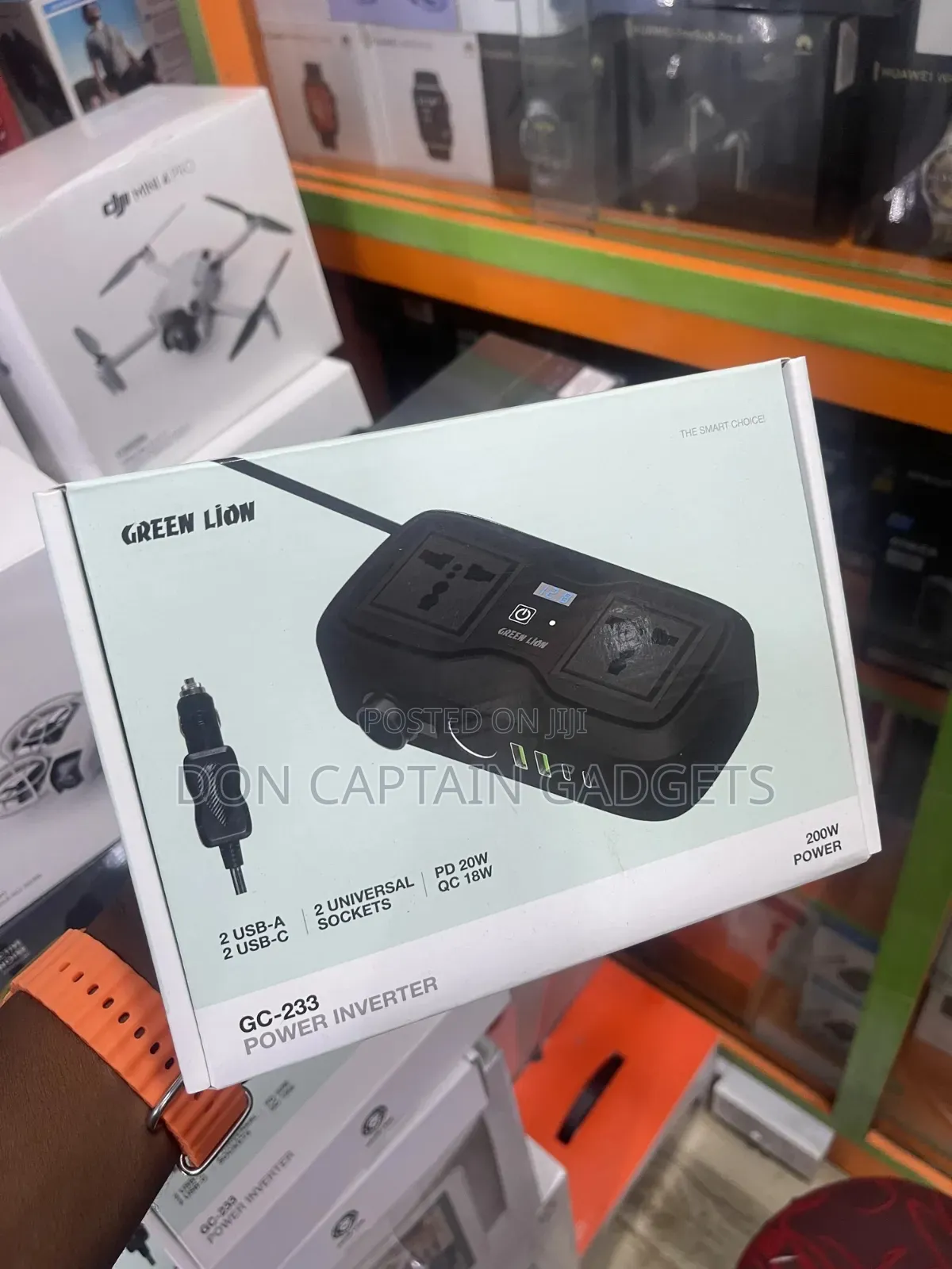 Green Lion Power Inverter 200w Gc-233