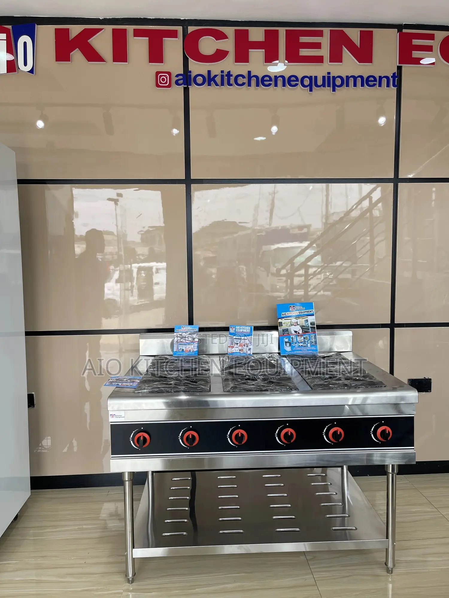 6 Burner Gas Cooker Commercial