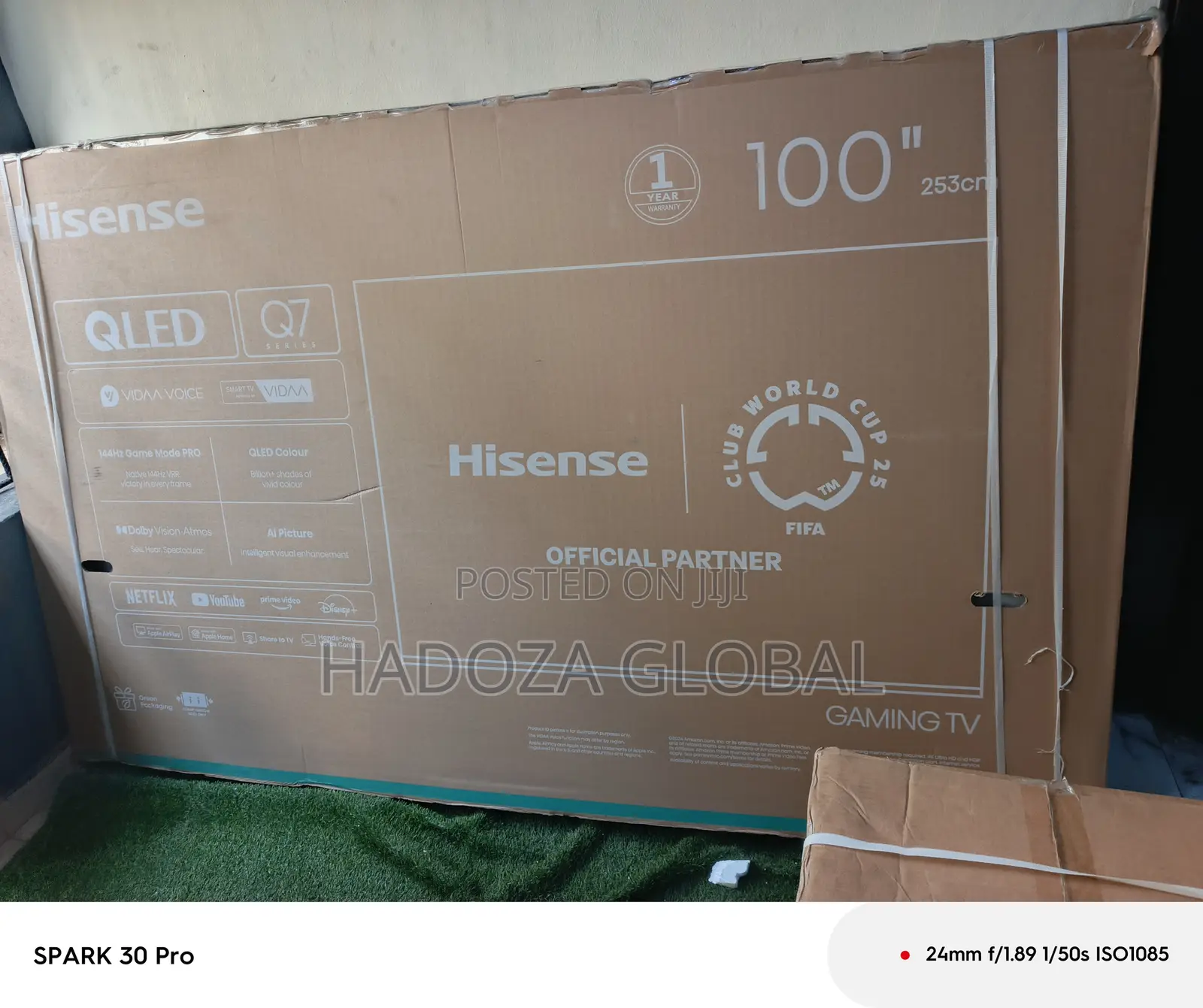 Hisense 100” Qled Television With Smart Features