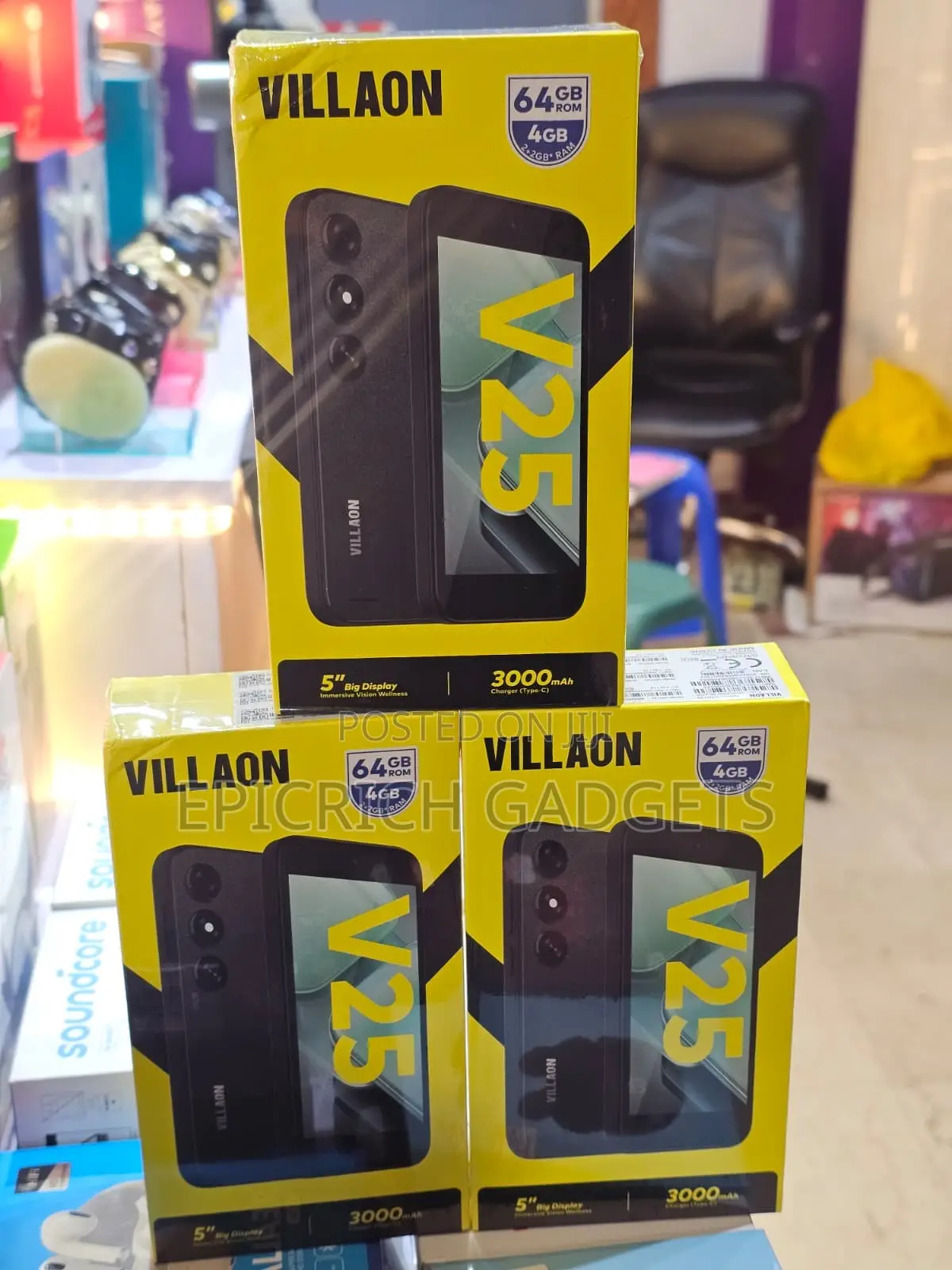 New Villaon V20 32 GB Black