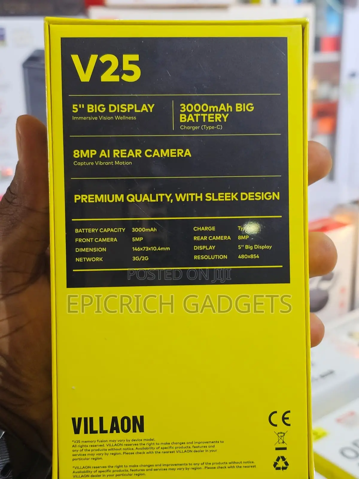 New Villaon V20 32 GB Black