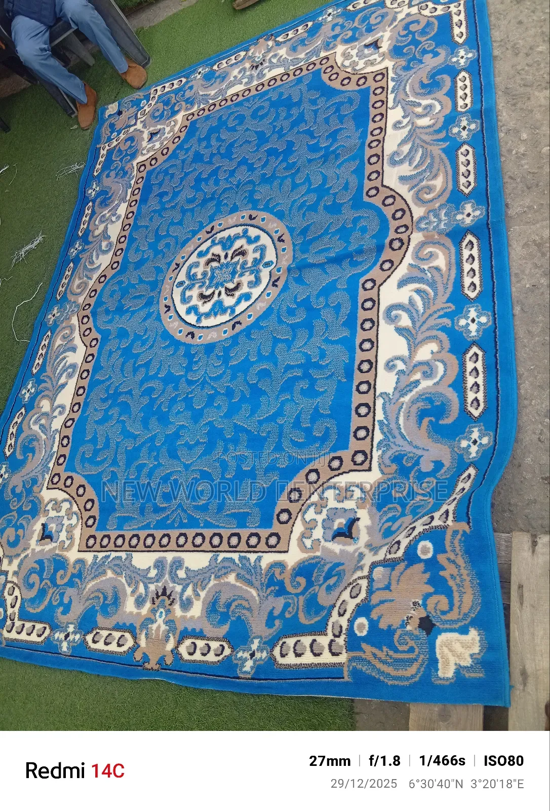 6by9 Feets Modern Belgium Centre Rug