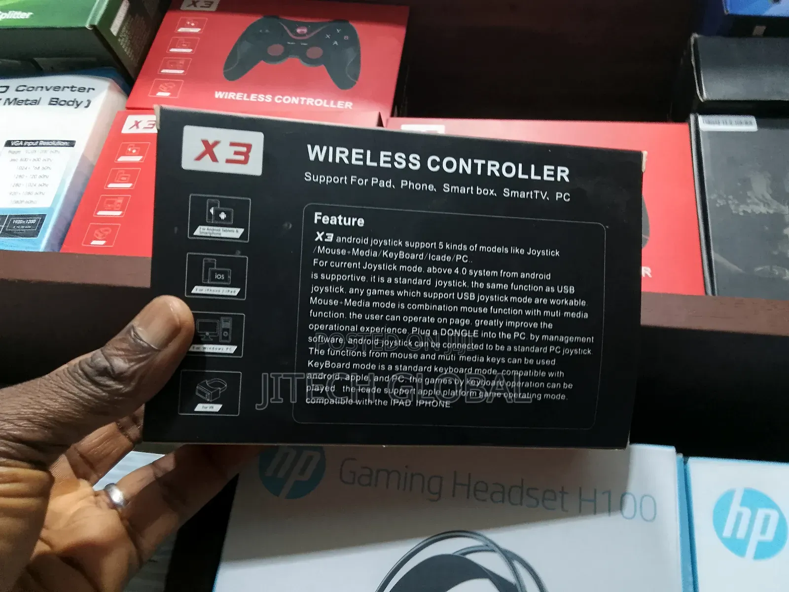 X3 Bluetooth Wireless Gamepad/Controller