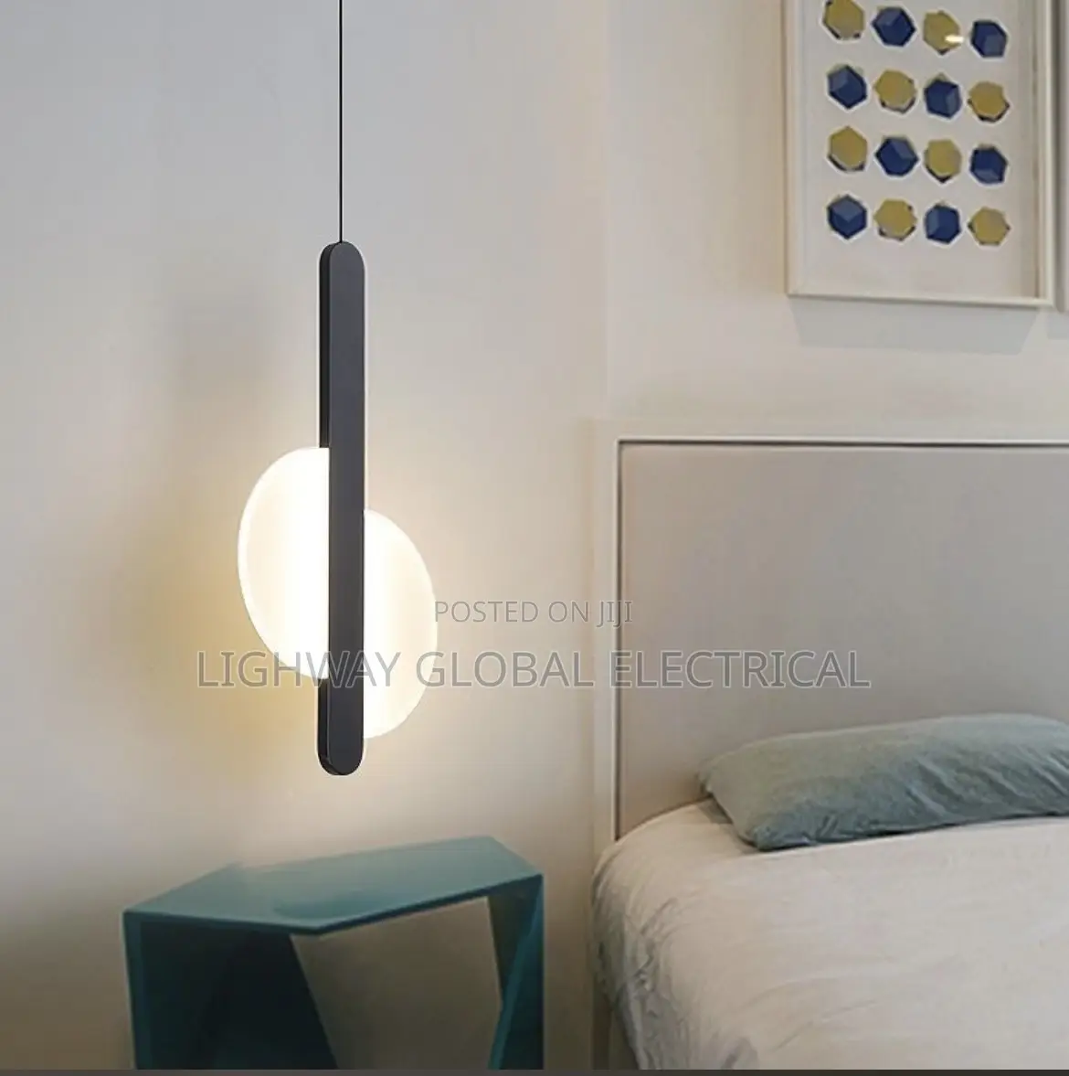 Nordic Acrylic Bedside Long Pendant Lamp