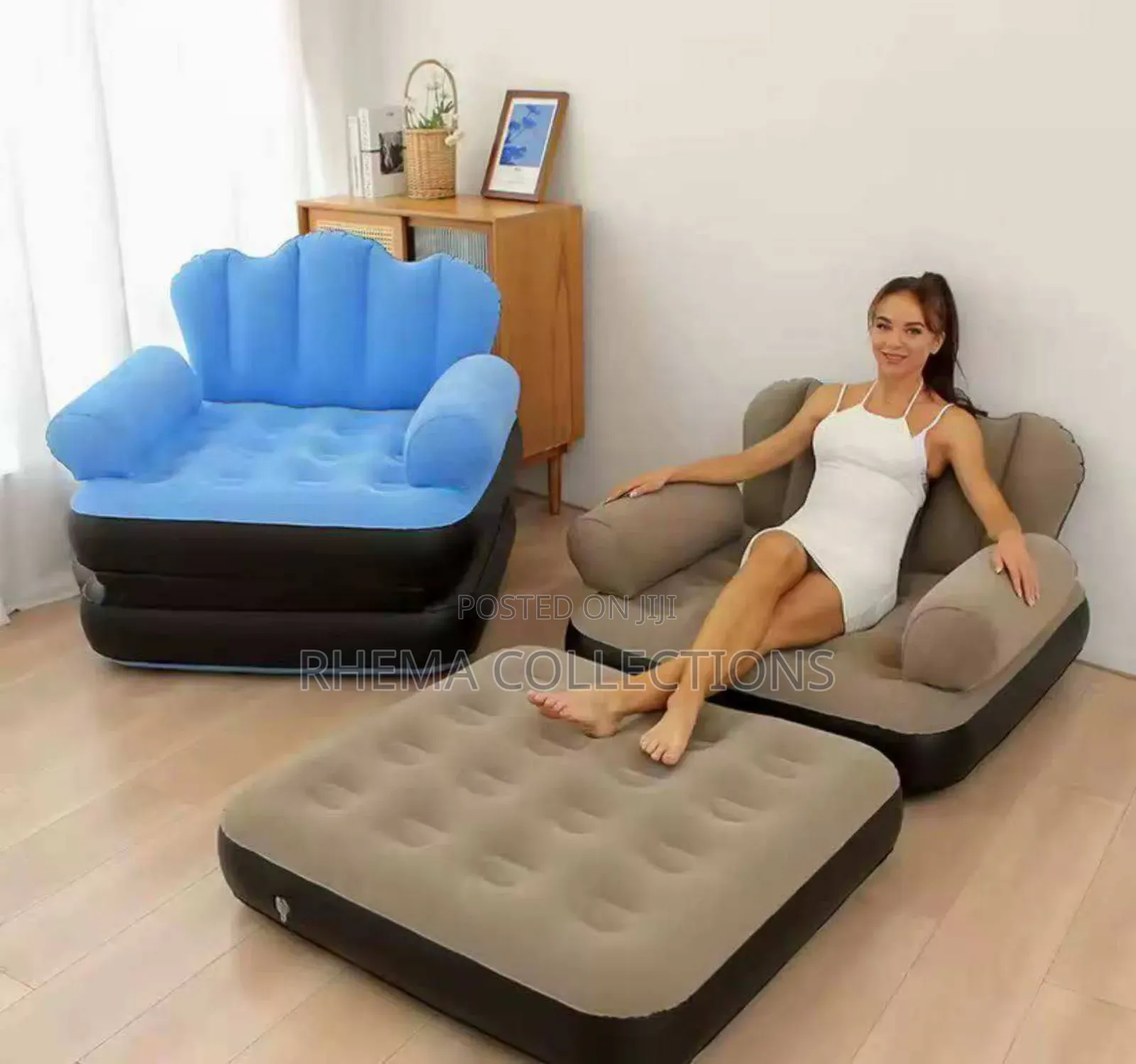 Big Size Inflatable Relaxation Sofa With Electric Pump