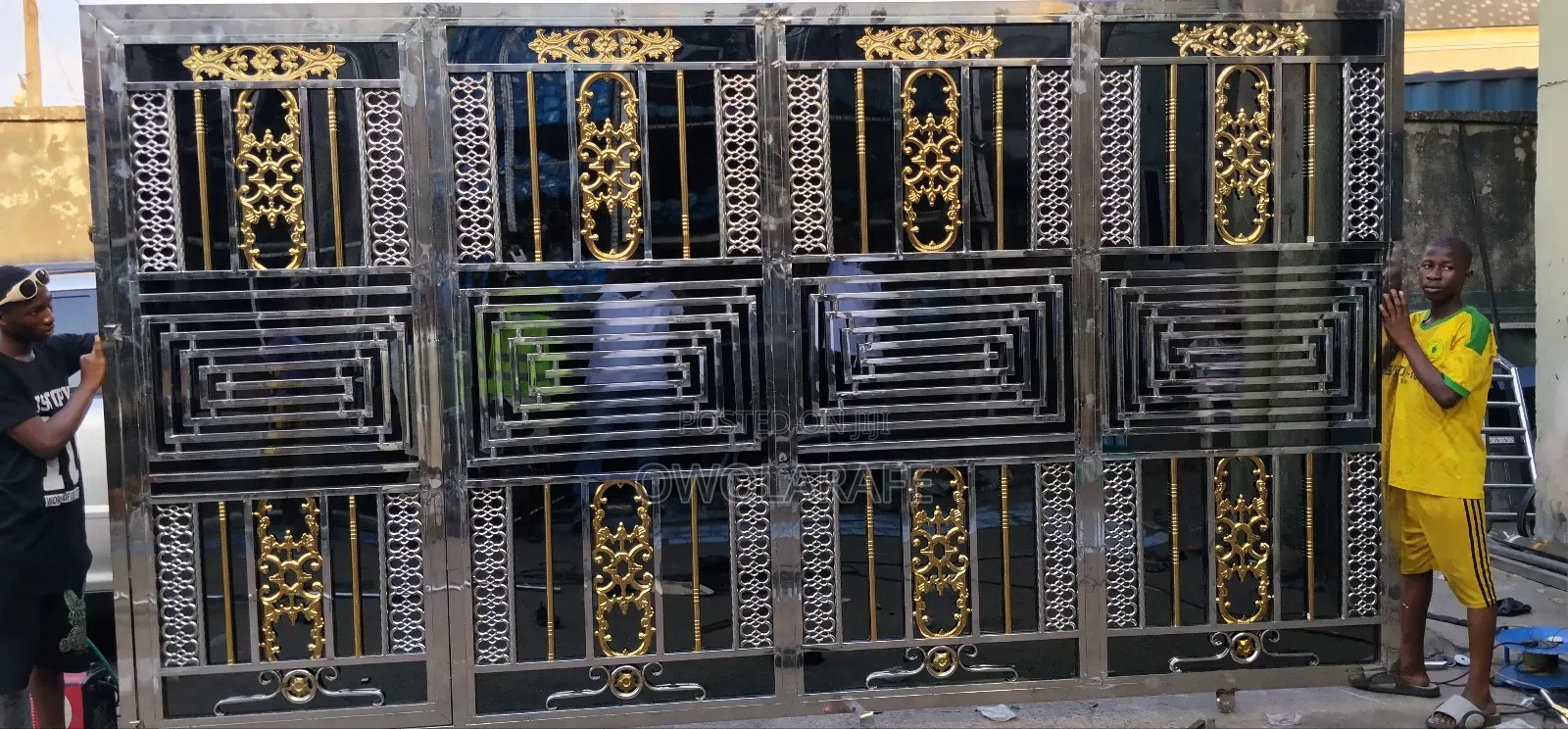 New Harmony Stainless Steel Gate