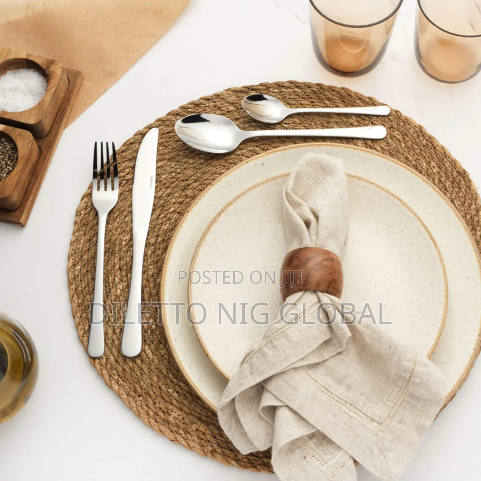 Salter Bakewell 24-Piece Cutlery Set