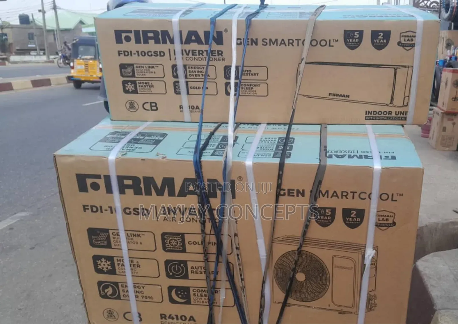Firman 1.1hp Inverter Air Conditioner With Kits