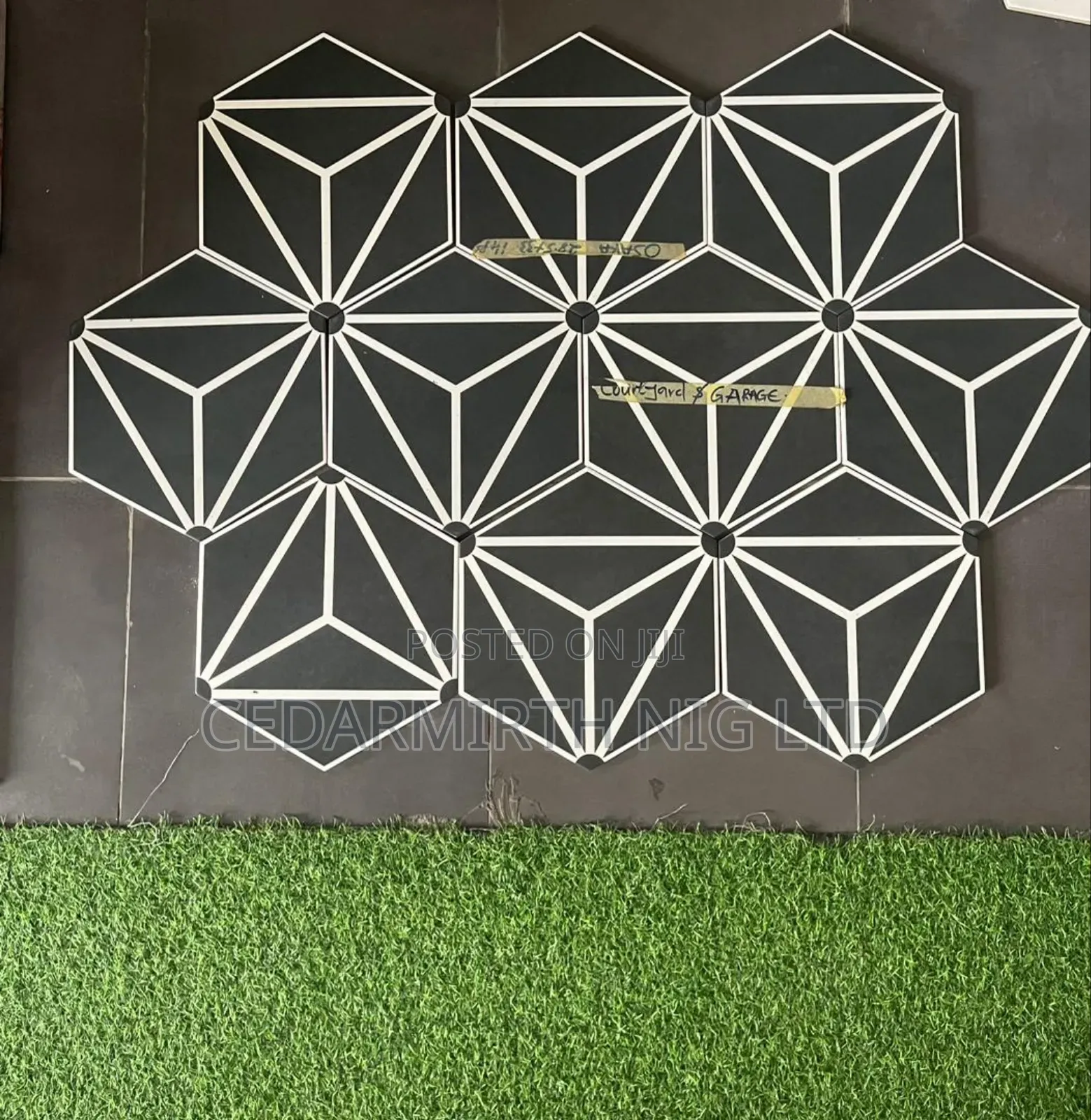 Bathroom & Kitchen Tile ( Bubble & Hexagon