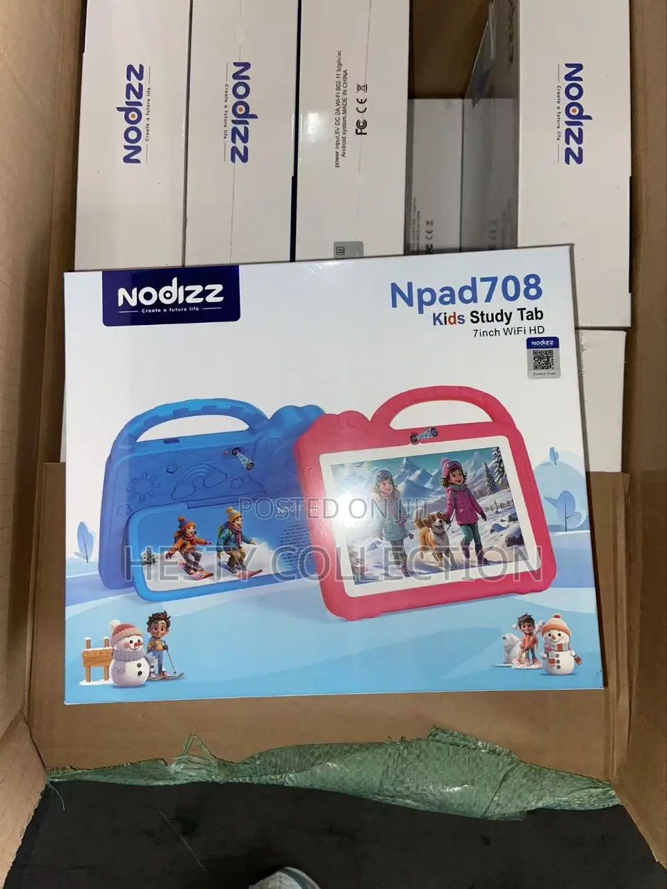 Nodizz Npad708 Kiddies Wifi Tab Phone 4gb+128gb