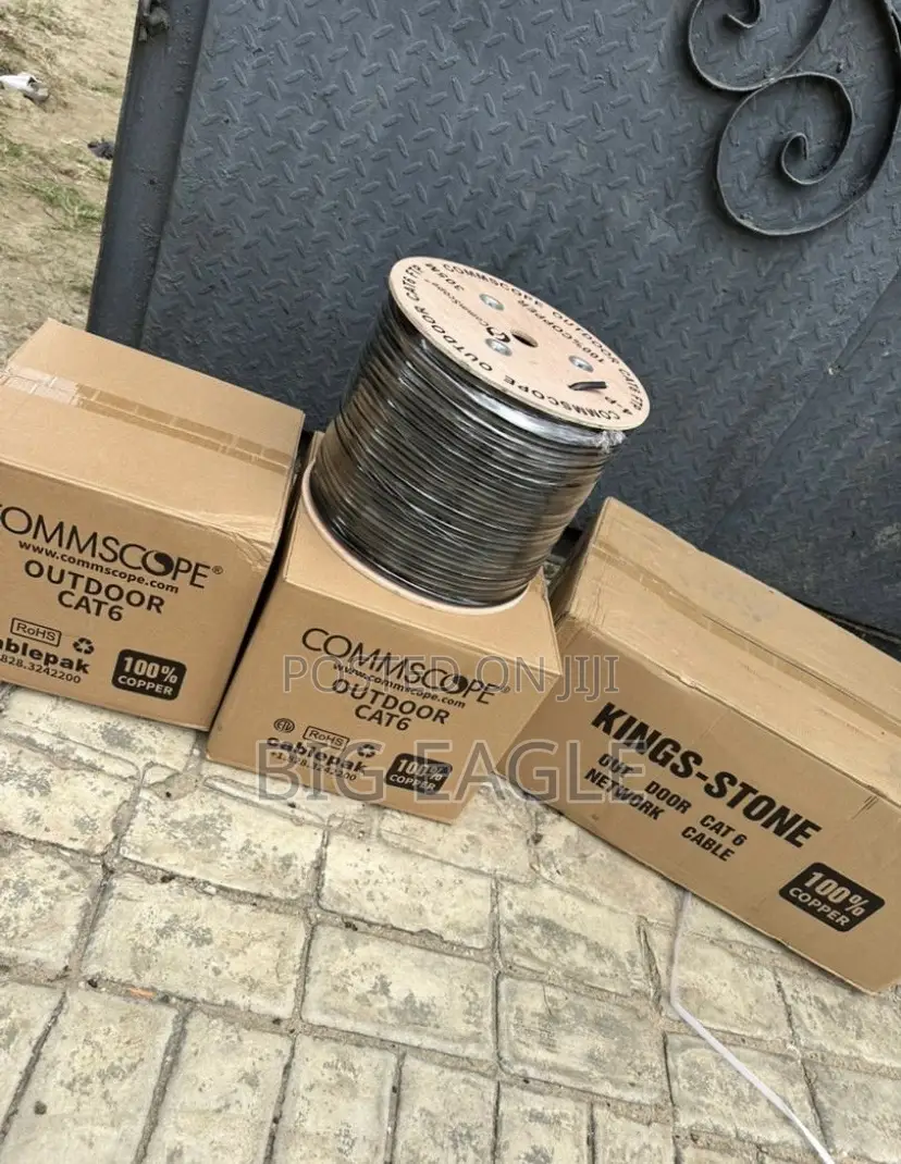 Cat 6 Outdoor 100% Copper Cable 305m