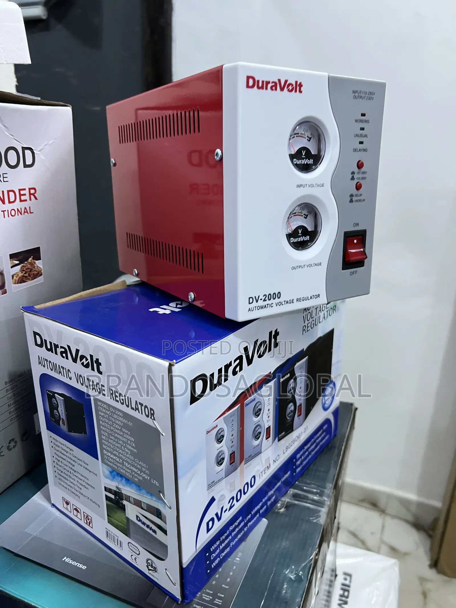 Brand New Duravolt 2000w Floor Standing Stabilizer
