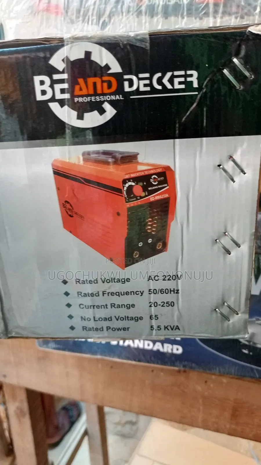 Be and Decker Welding Machine 250