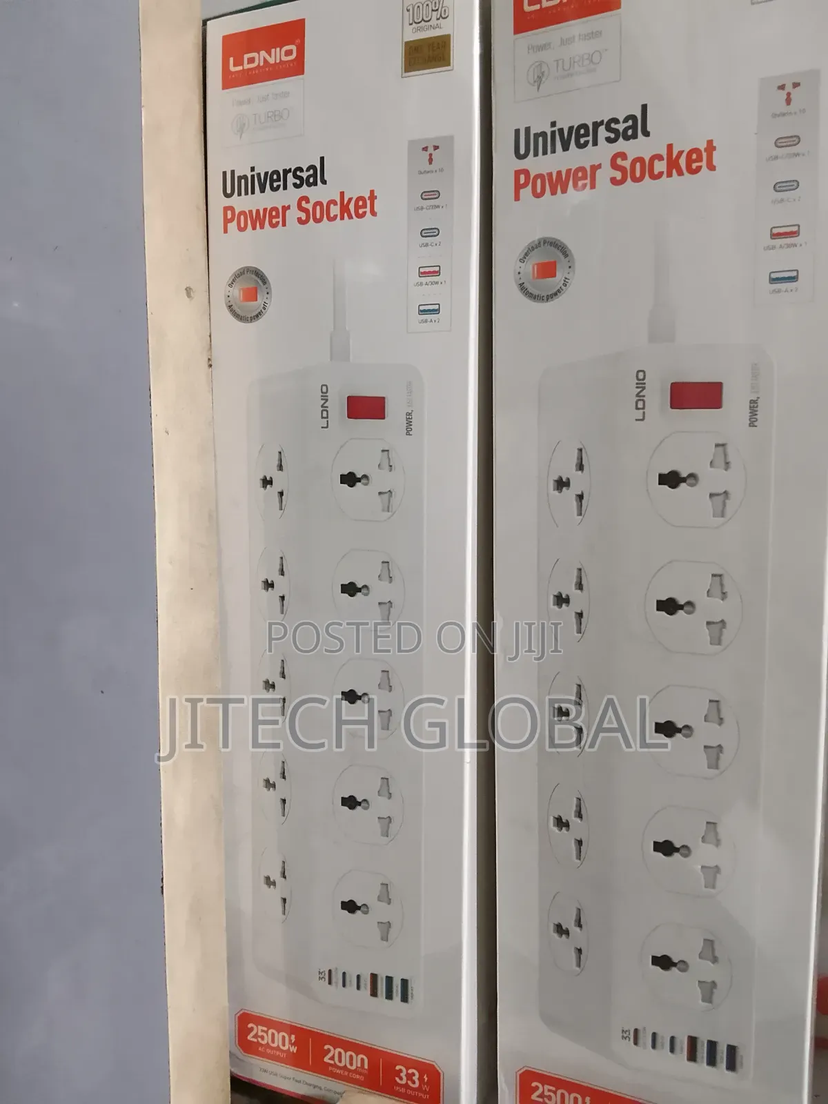Surge Protection Power Extensions With 6 Usb Port,10 Socket