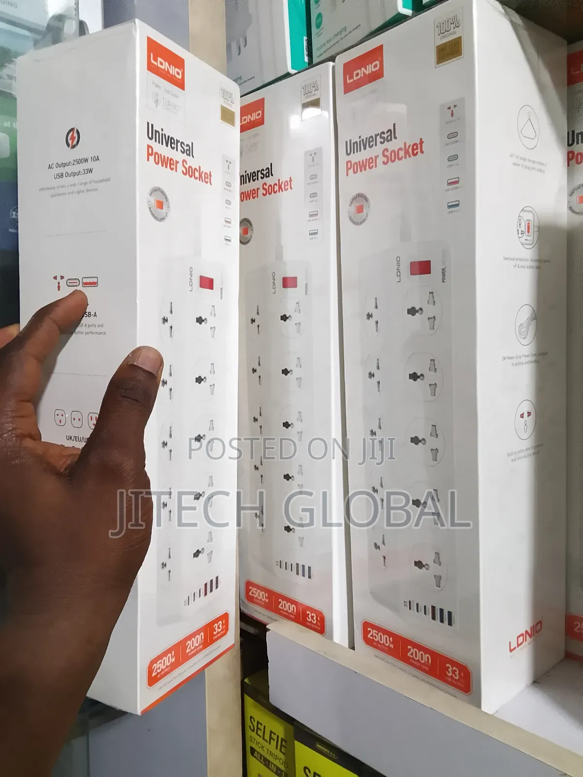 Surge Protection Power Extensions With 6 Usb Port,10 Socket