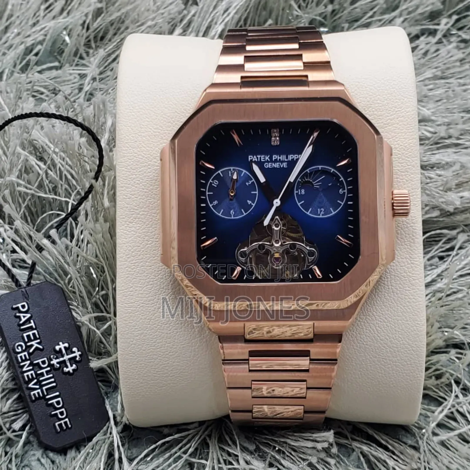 "Timeless Elegance:Patek Philippe Automatic Watch With Chain Strap"