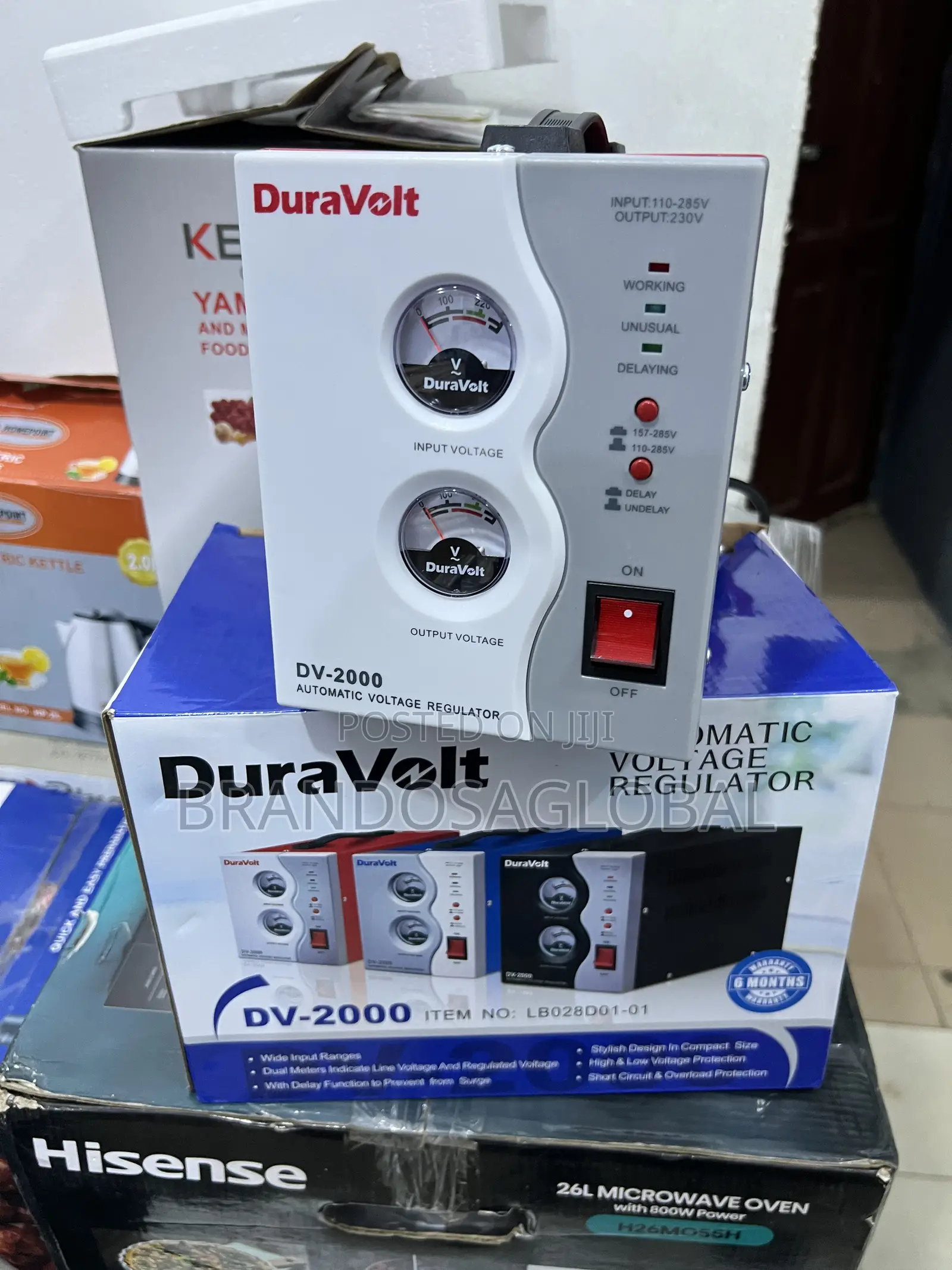 Duravolt 2000w Stabilizer for Freezers and Coolers