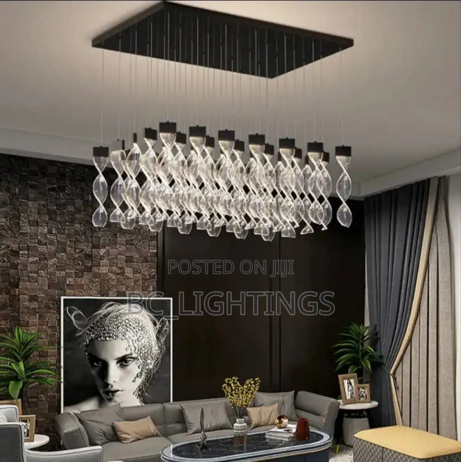 Crystal Chandelier Light 800mm