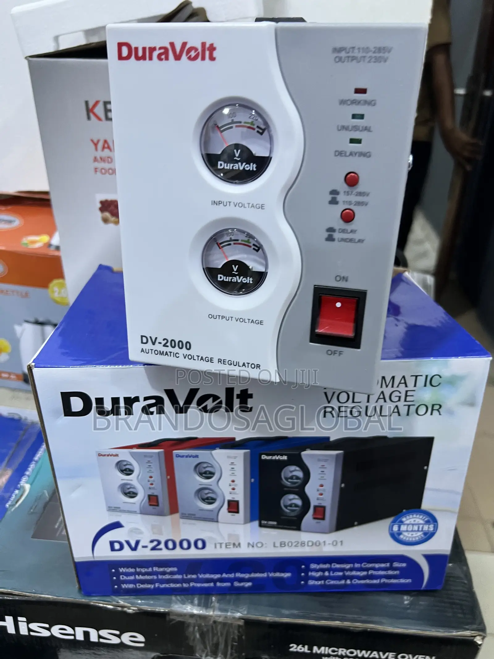 High Quality Duravolt 2000w Voltage Stabilizer