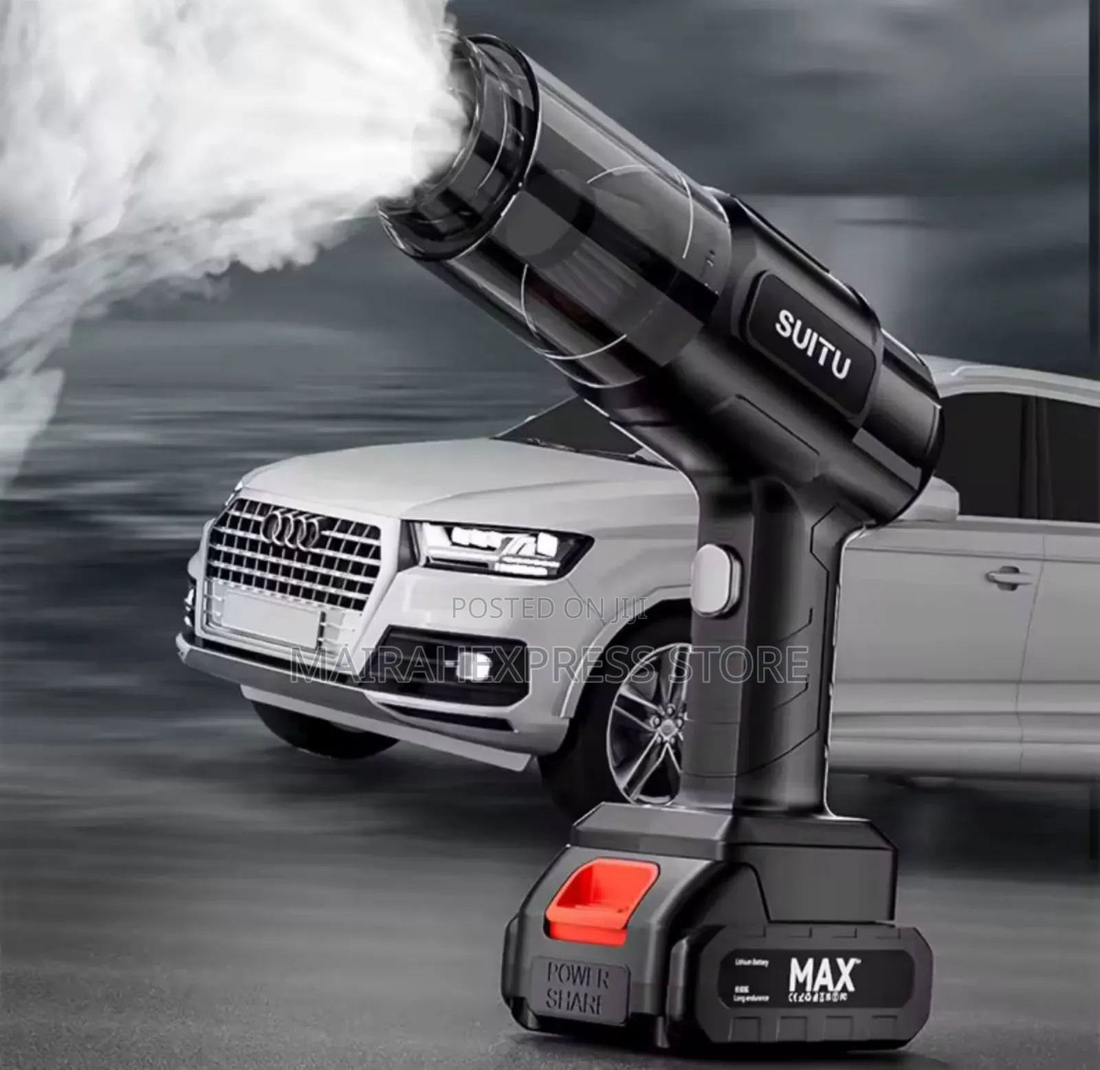 Wireless Charging Dual-Purpose Large Suction Car Vacuum Cleaner T361