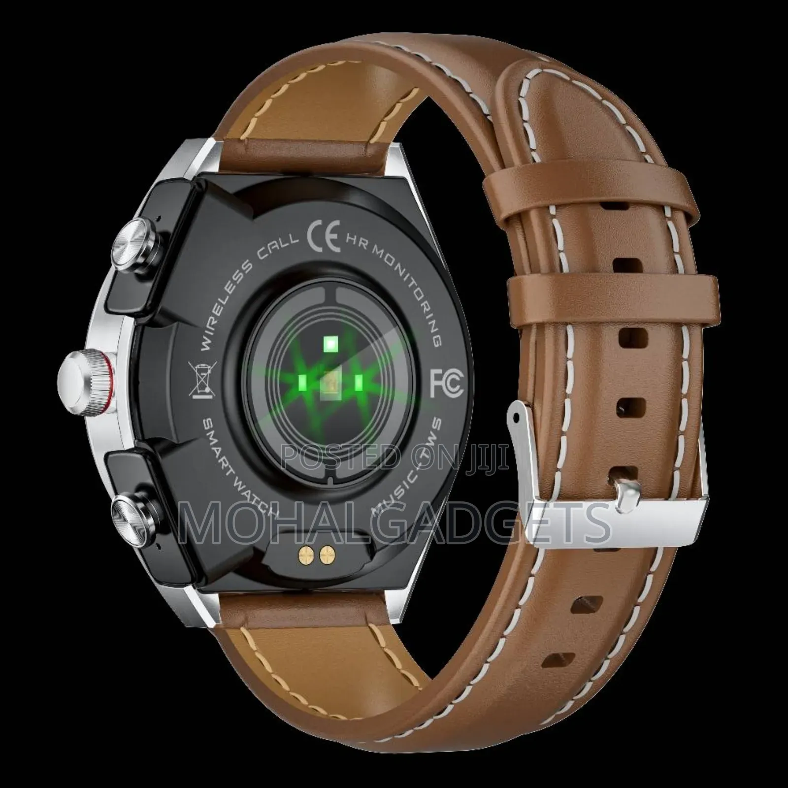 Gt98 Smart Watch( Leather Band)