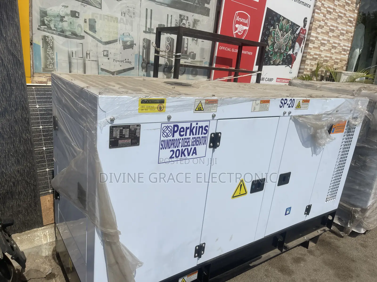 Brand New Original 20kva Diesel Generator ,100%. Soundproofed